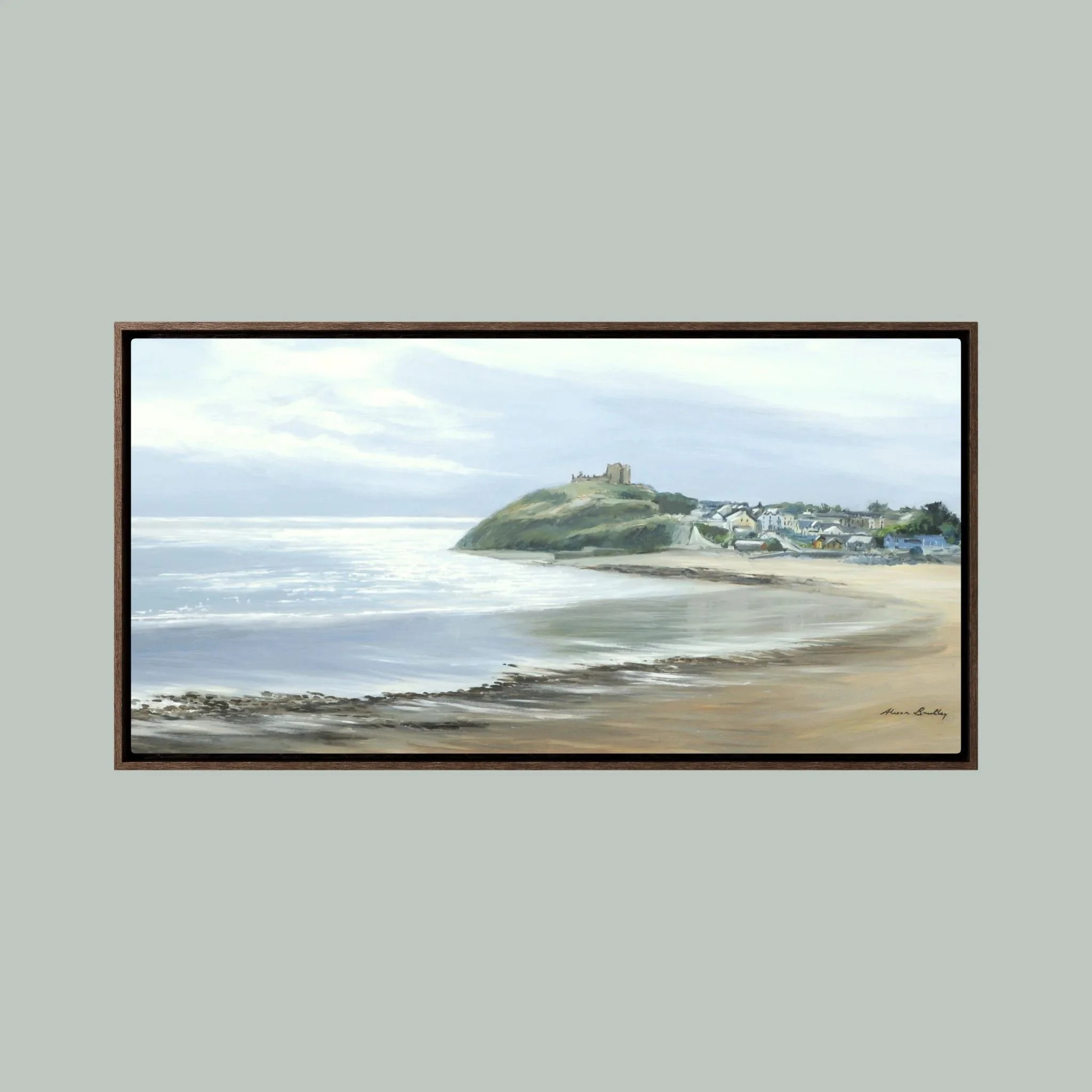 summer light criccieth hanging