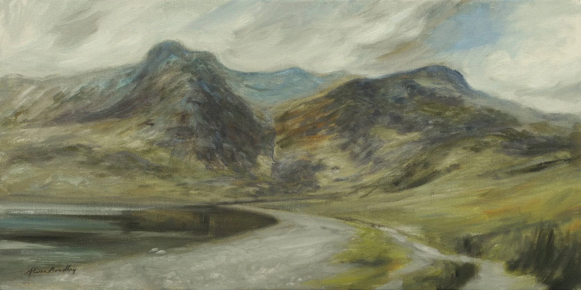 Y Garn and Llyn Idwal in Snowdonia