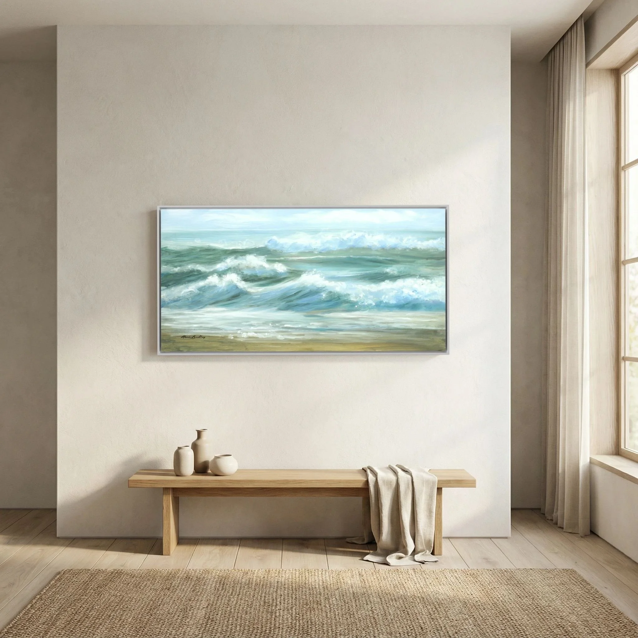 energy framed mock-up