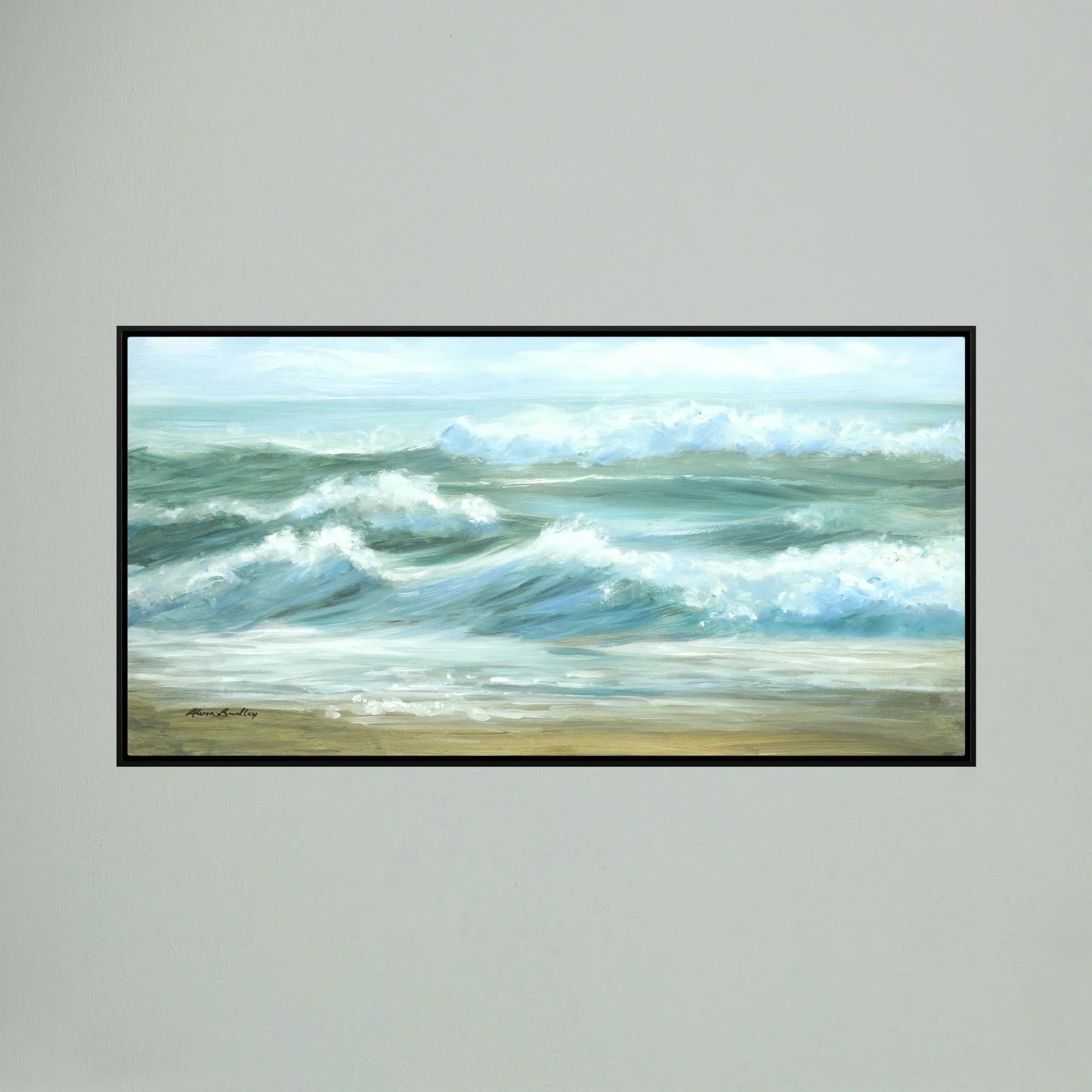 energy framed mock-up