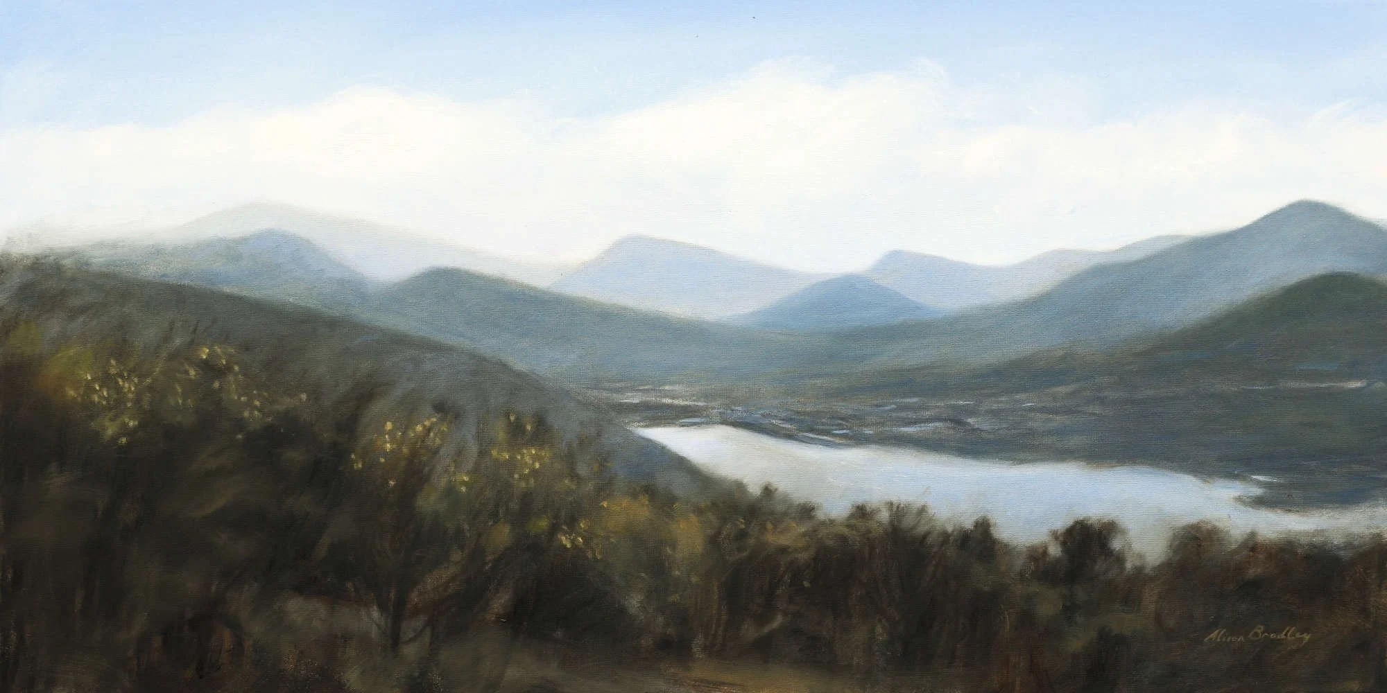 llanberis and llyn padarn in snowdonia