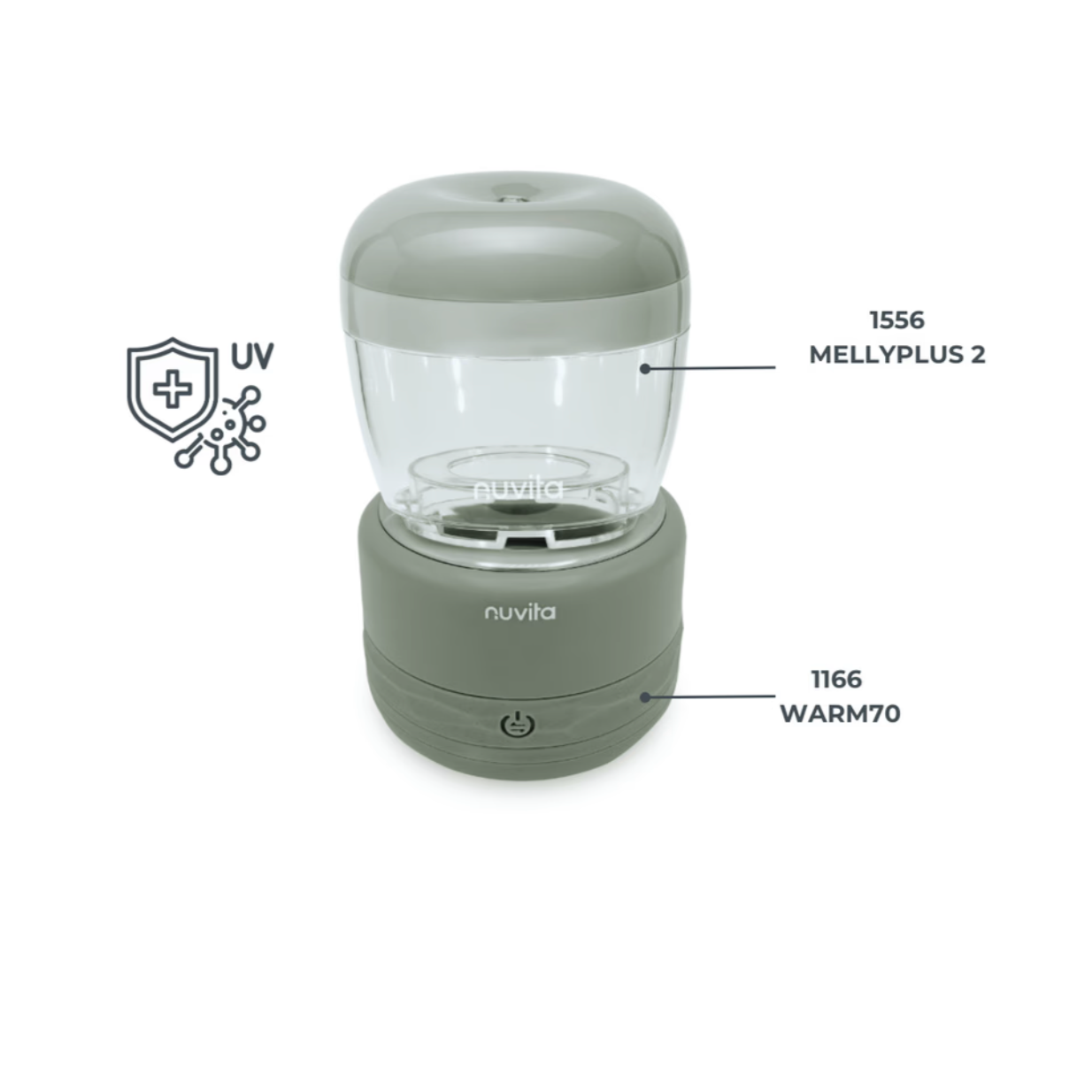 Scaldabiberon 2-in-1