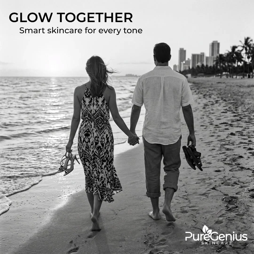 Glow together, grow together. ✨

Skincare is personal &mdash; but confidence is something we love to share. Here&rsquo;s to softer routines, brighter days, and skin that helps you feel good in your own moment. #GlowTogether #PureGeniusSkincare #Smart