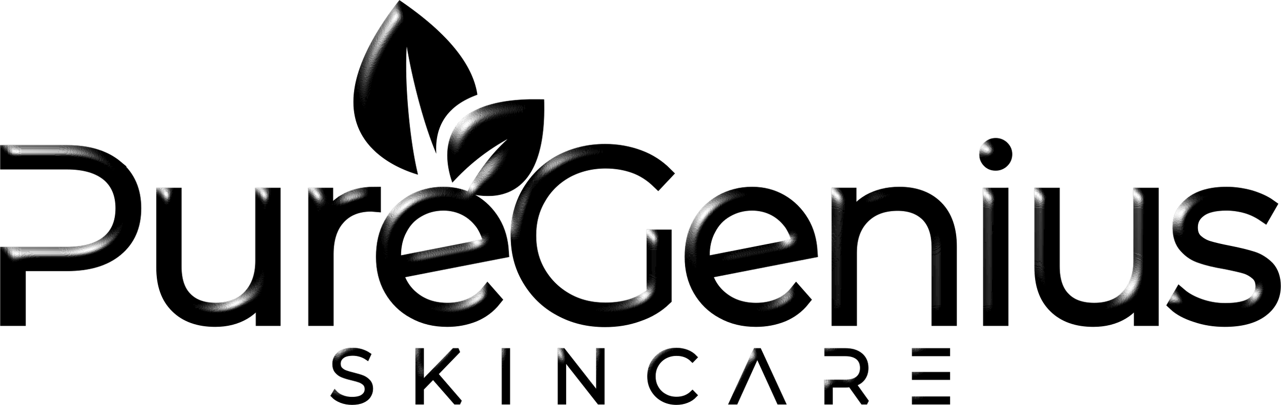Close-up of the black Prada logo with glossy letters on a dark background.