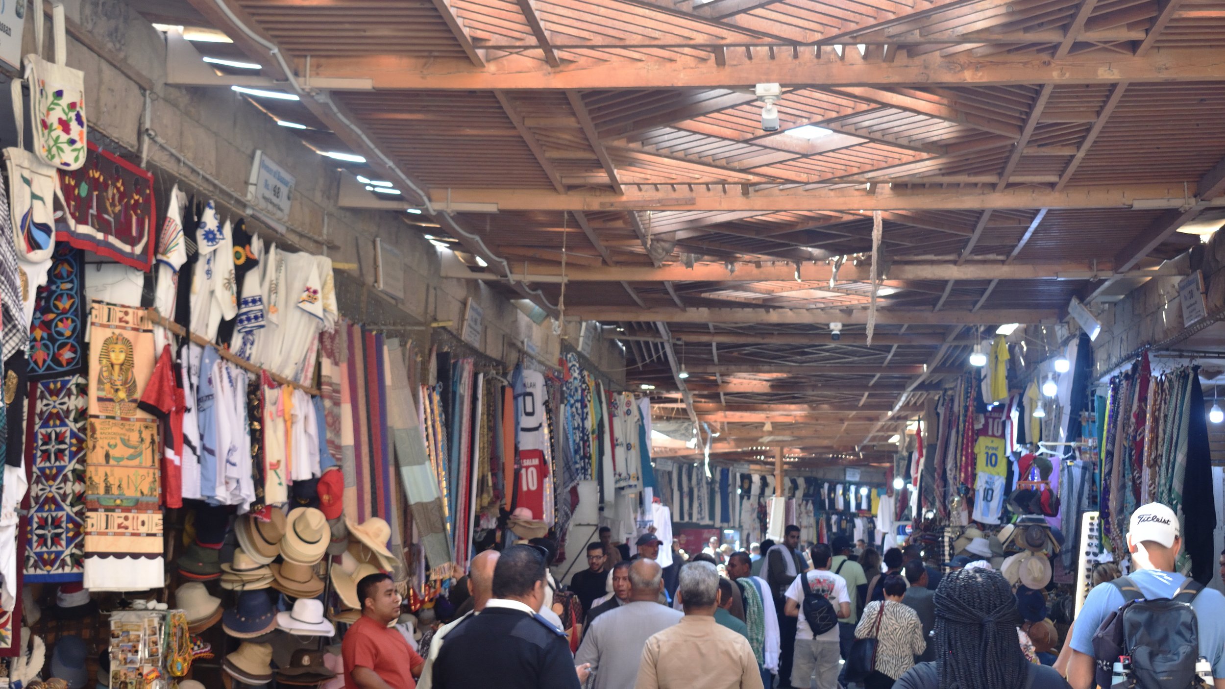 Alley in busy street market