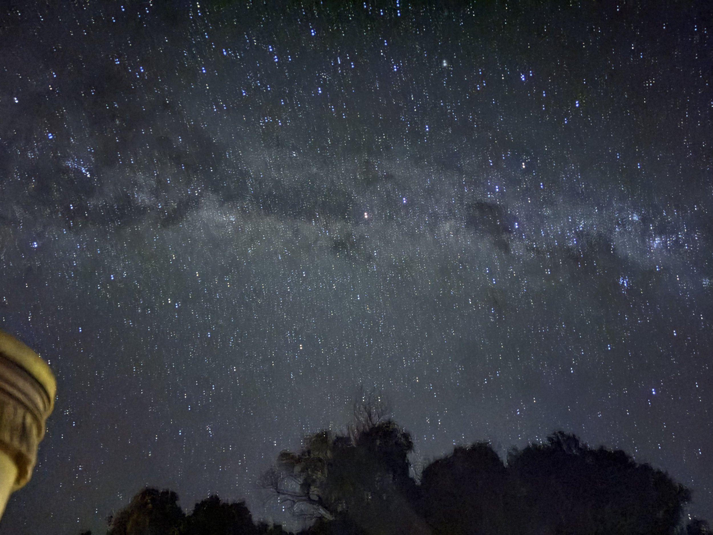 Night Sky with stars in Itufa Village Western Province Zambia