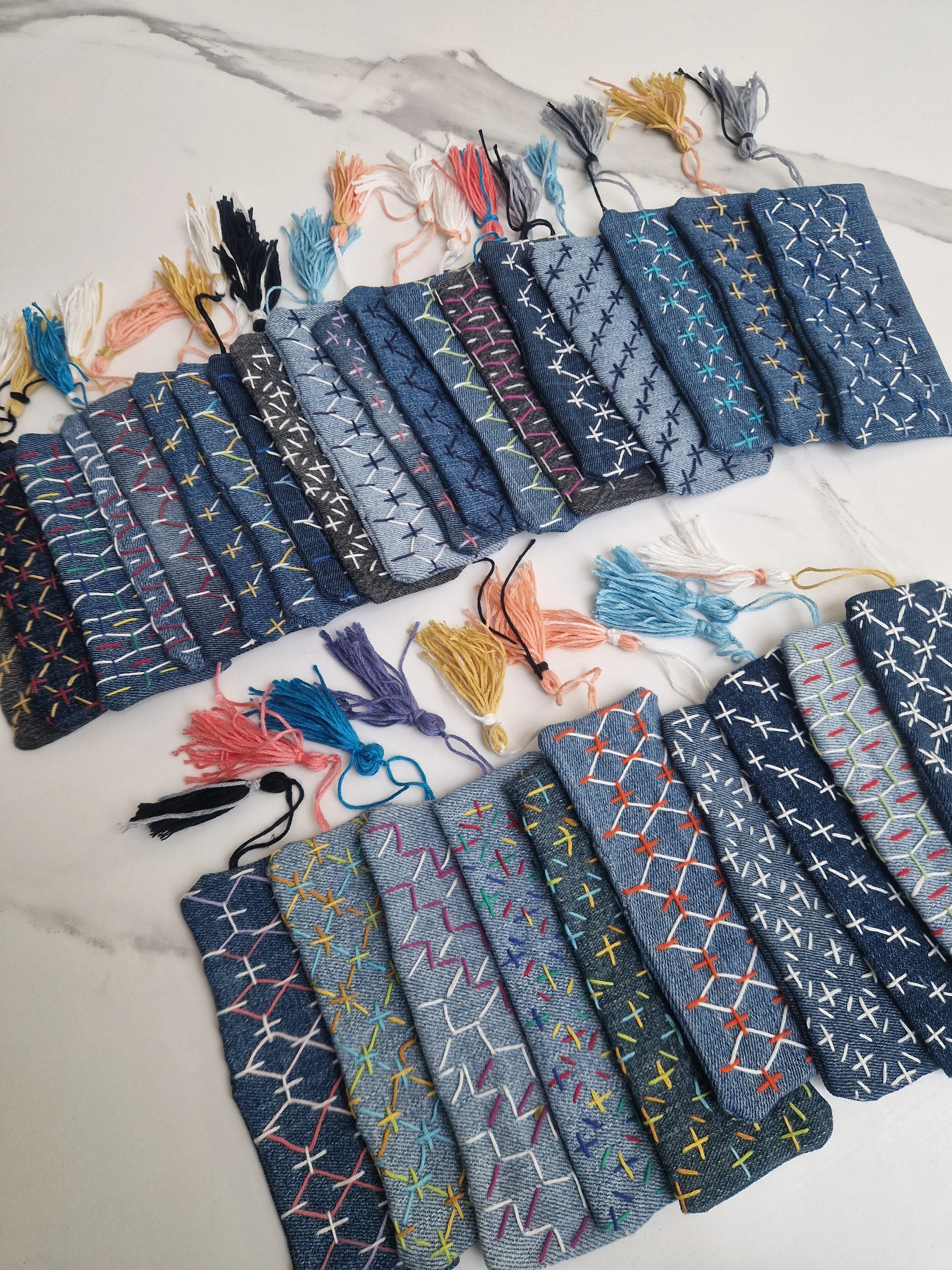 Handcrafted Bookmarks and Lavender Pouches