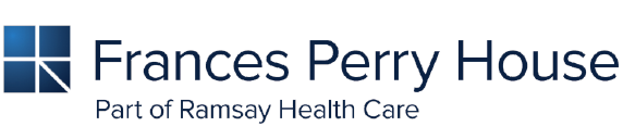 Logo of Frances Perry House, part of Ramsay Health Care.