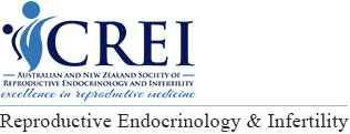 Logo for CREI, the Australian and New Zealand Society of Reproductive Endocrinology and Infertility