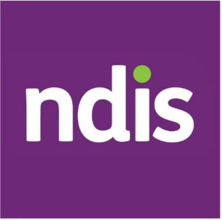Logo with purple background and lowercase white letters spelling 'ndis' with a small green dot above the 'i'.