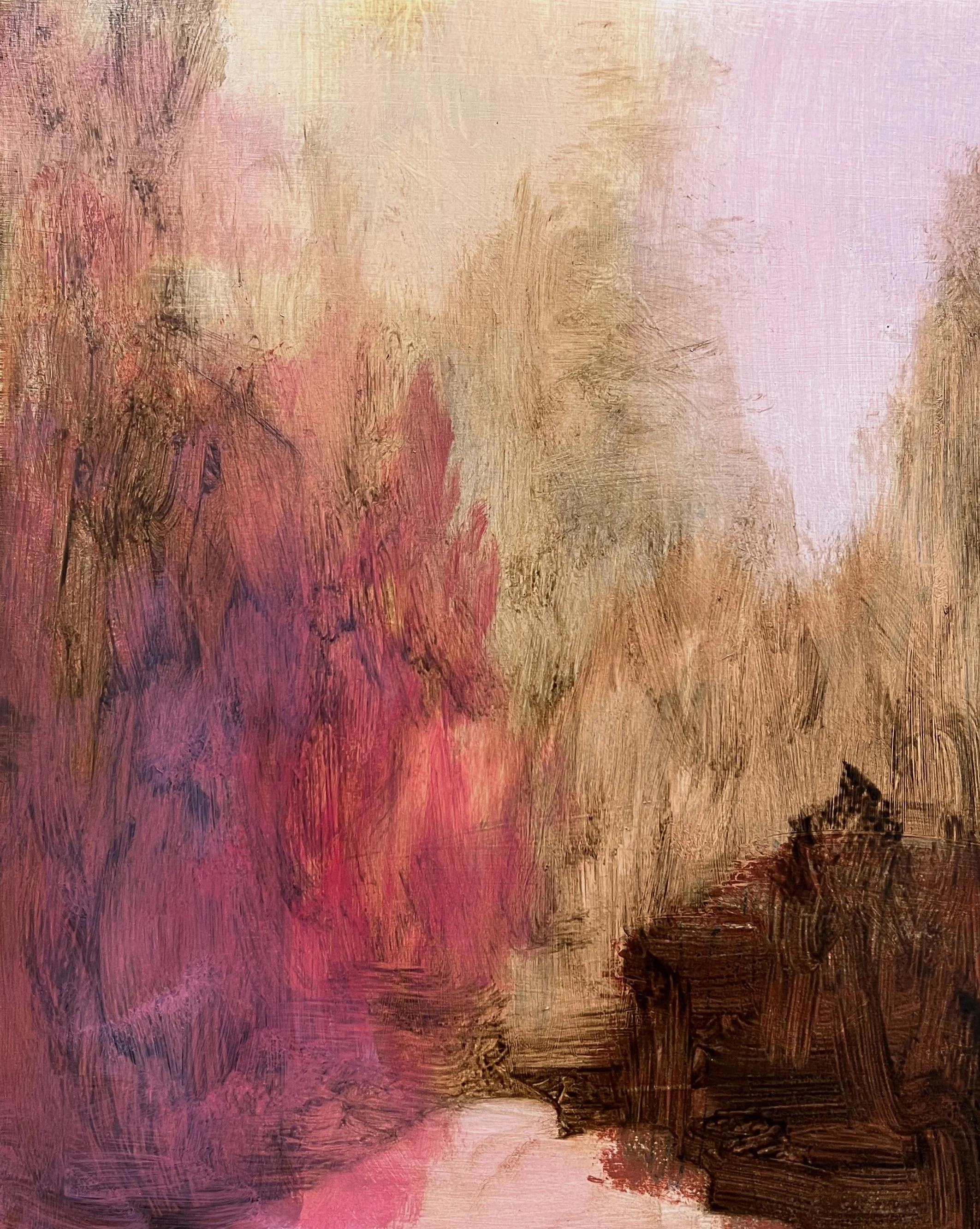 "When We Were Young" | 25.5 x 20.5cm | Oil on Board | 2023