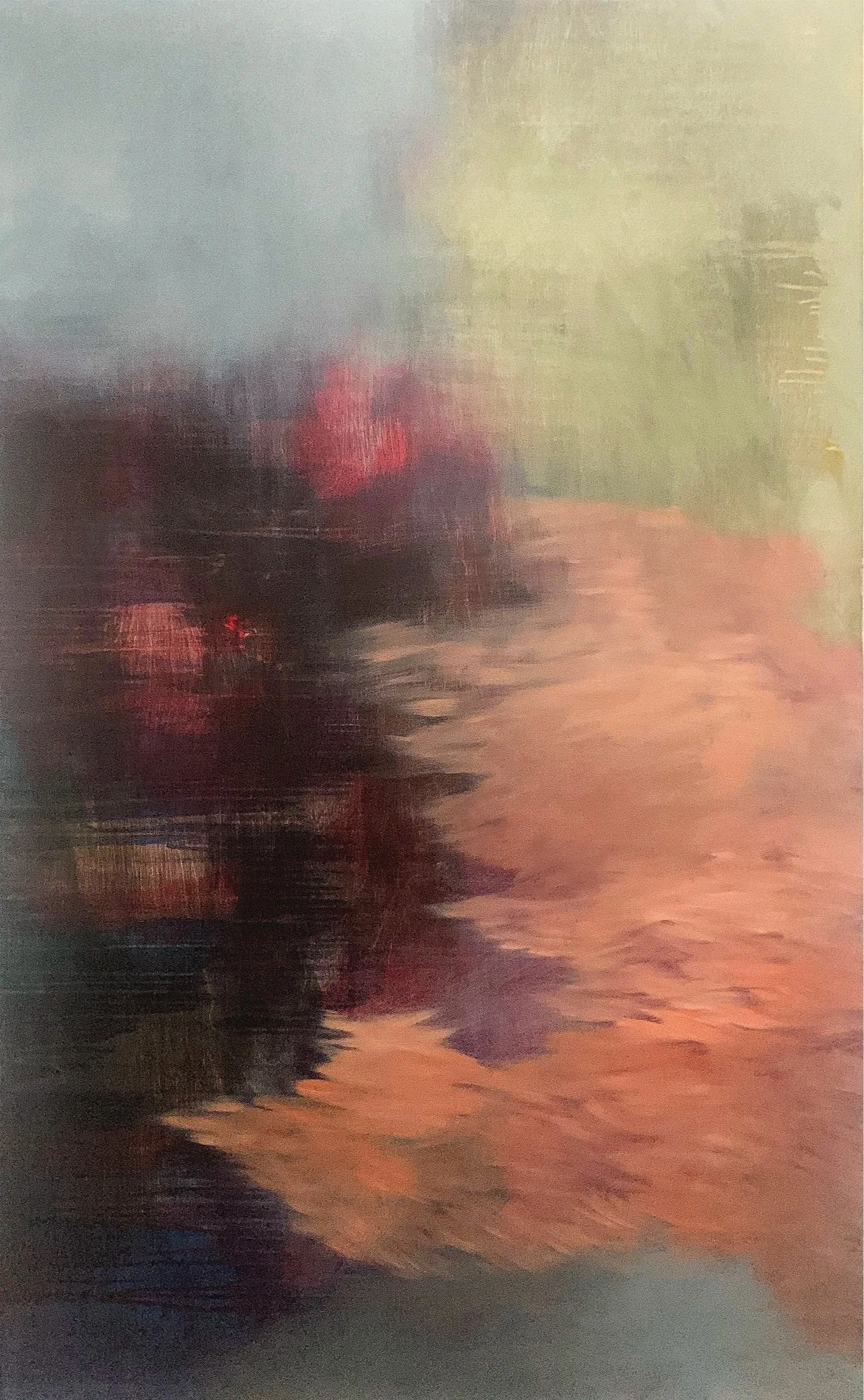 "Layers of Time 05" | 162 x 100cm | Oil on Timber | 2021 | SOLD