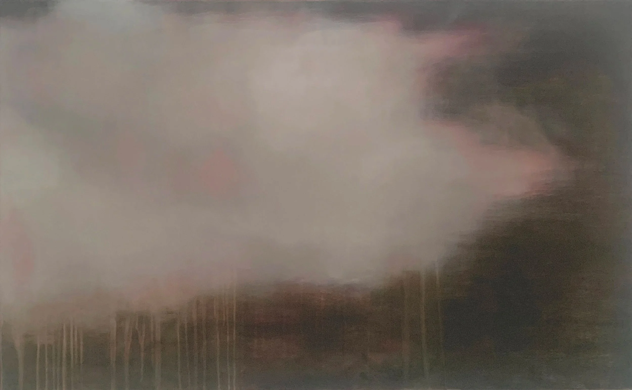 "Layers of Time 02" | 100 x 162cm | Oil on Timber | 2021