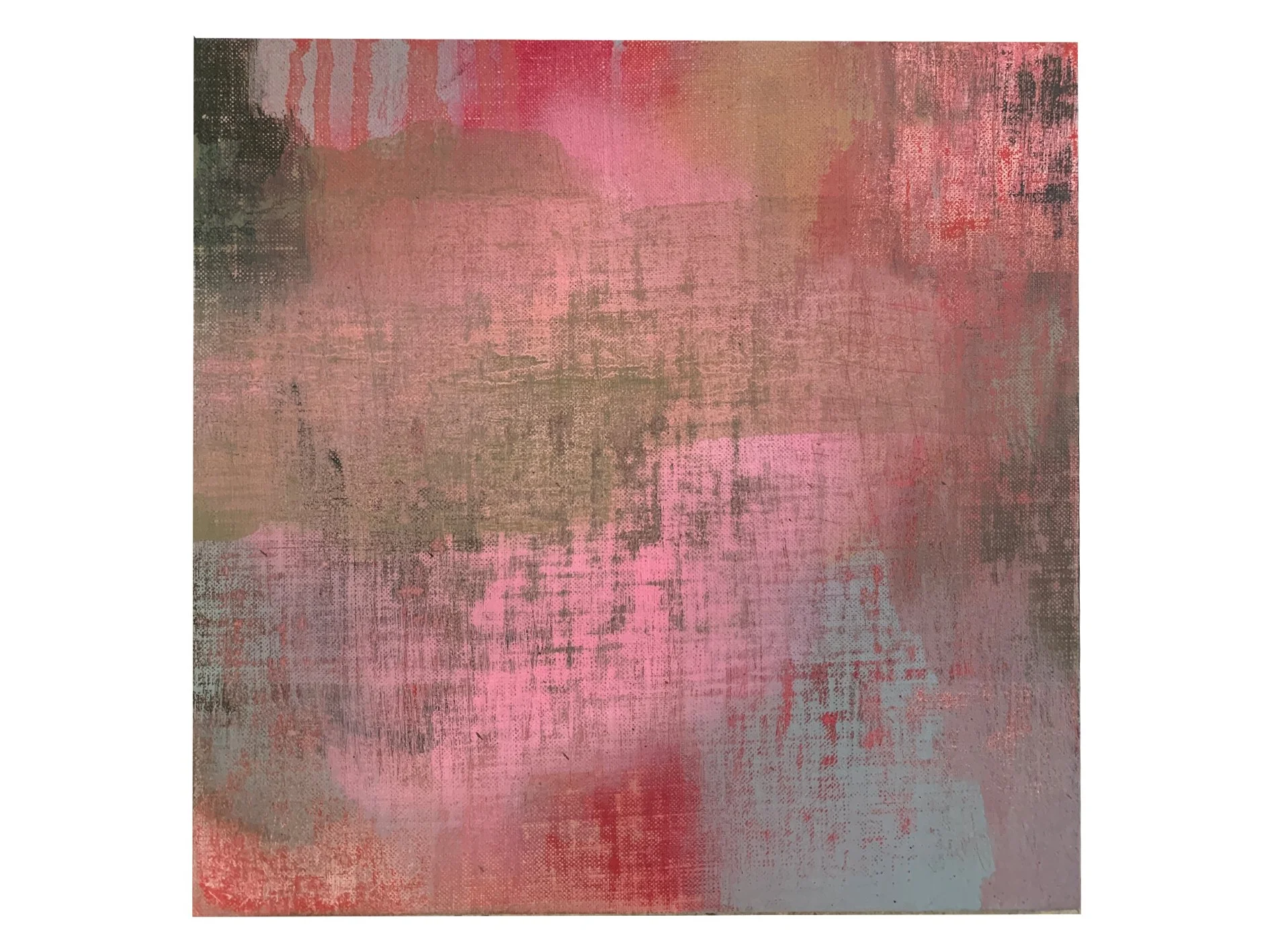 "Merge 12" | 23 x 23 cm | Oil on Linen Panel | 2022