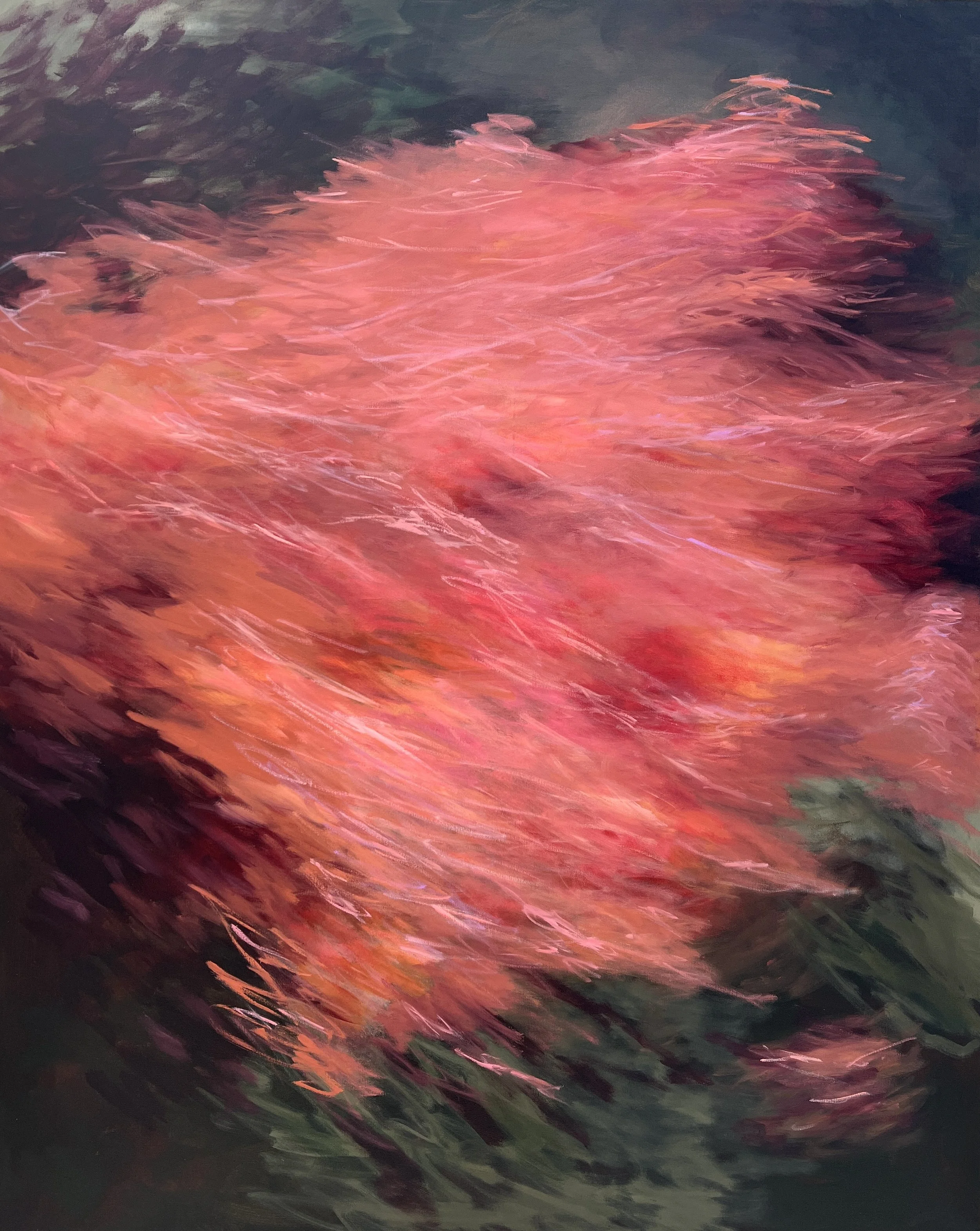 "I Met a Madman Who Made It All Seem Sane" | 150x120cm | Oil on Canvas | 2025 | Available through Wonderground Barossa, SA