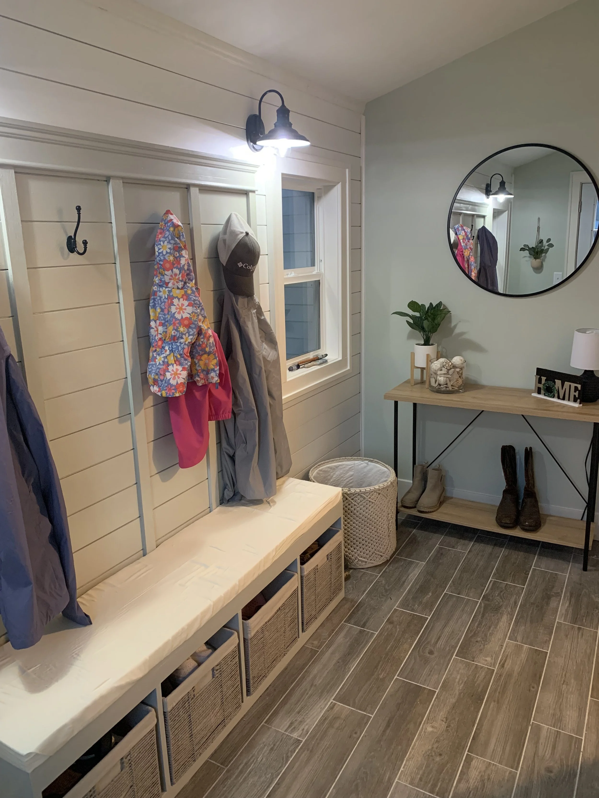 Mudroom remodel