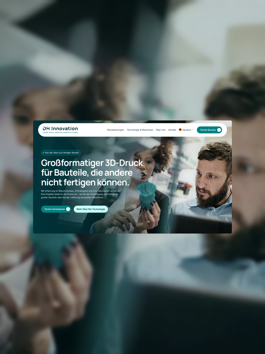 DH Innovation - B2B,Web Design