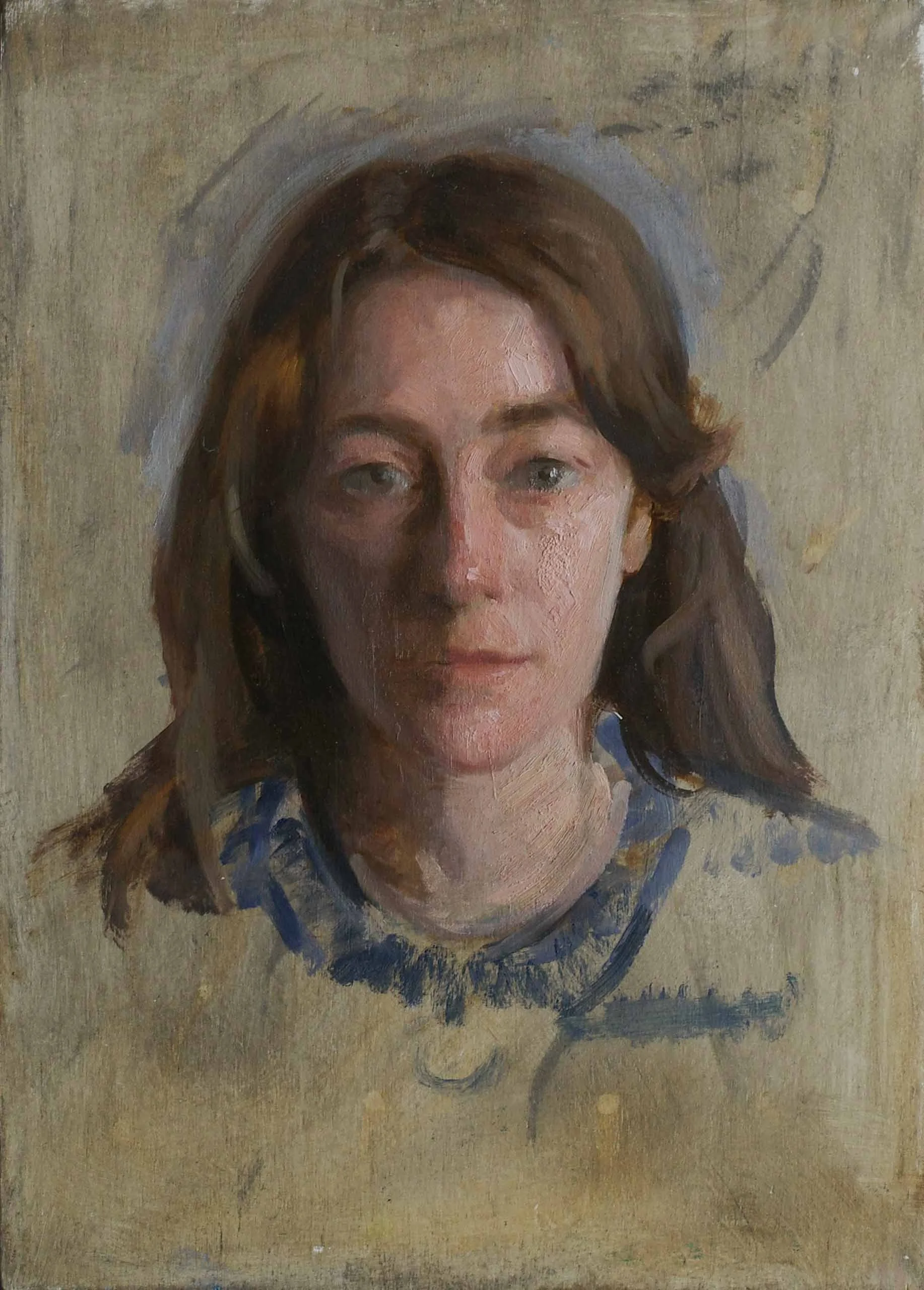 Giulia, Oil on board, 20 x 30 cm, 2025