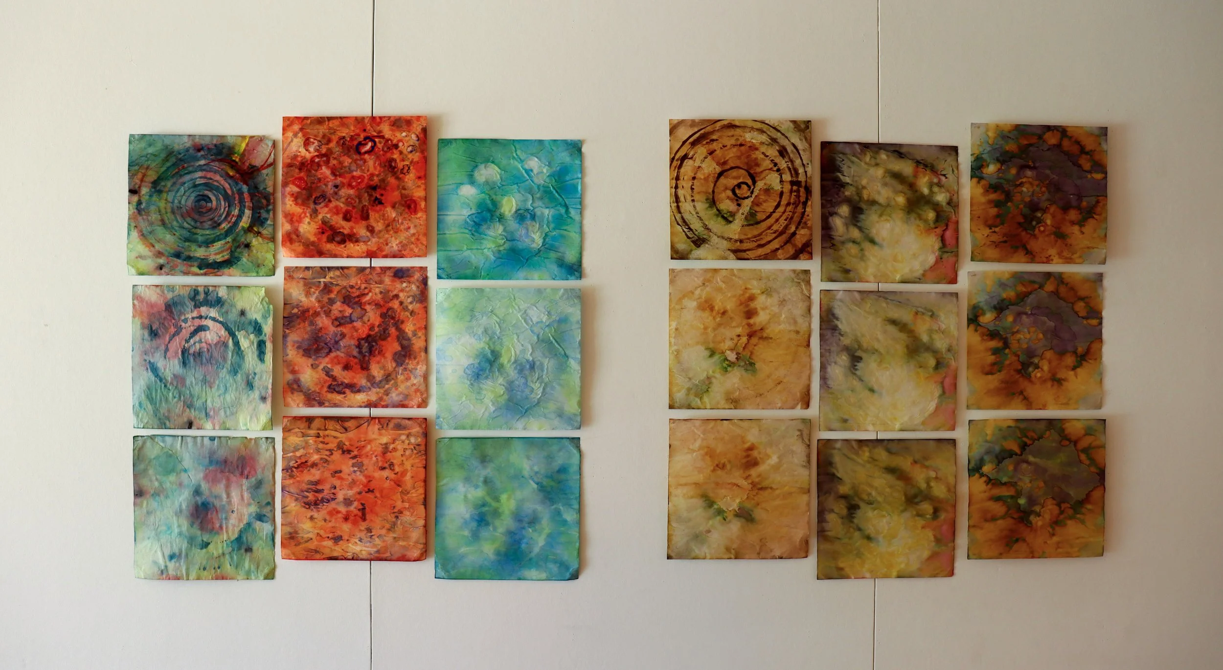 Rhythm in the Spin installation view. FAM+25 Exhibition at University of Western Australia.