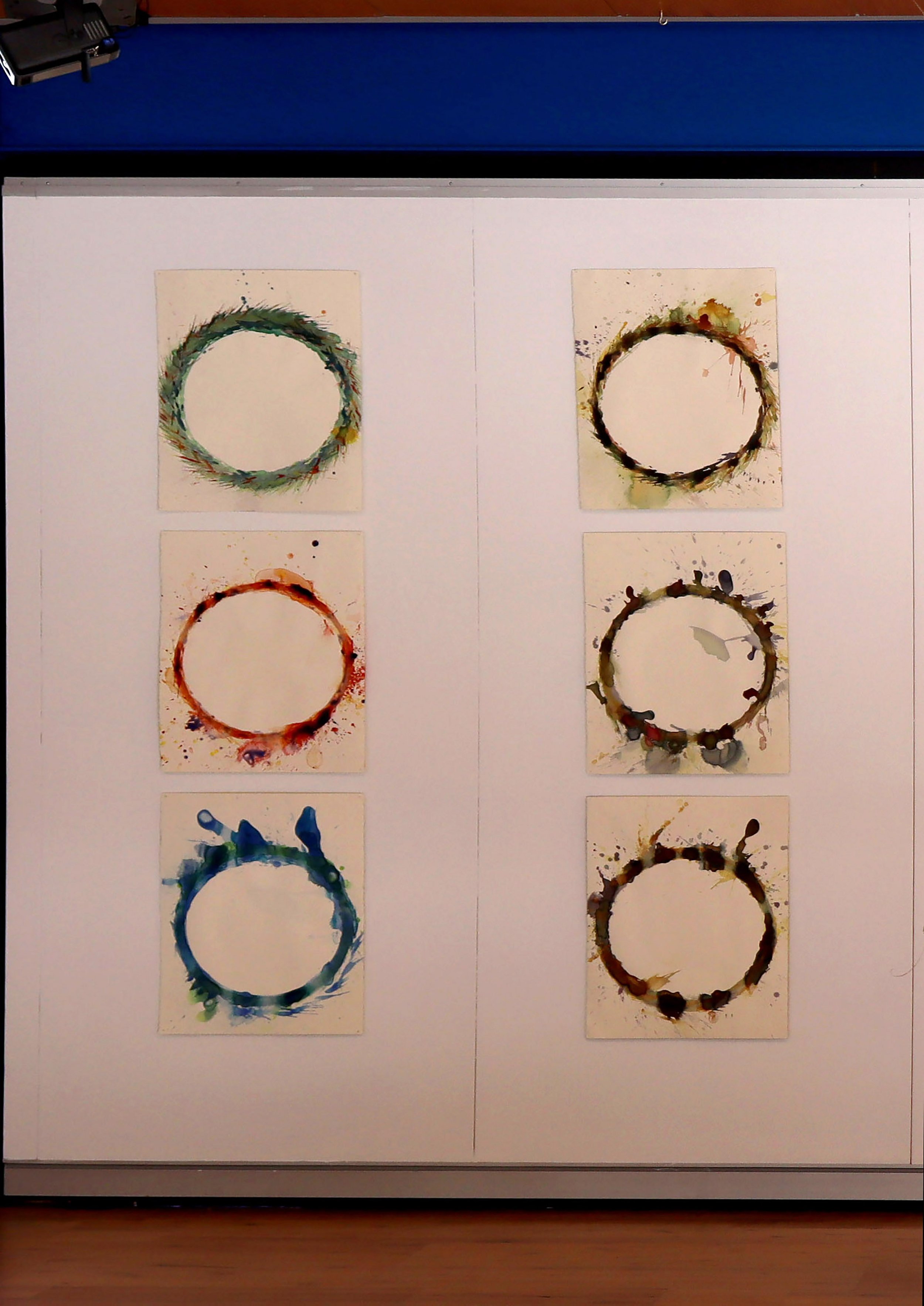 Rhythm in the Spin installation view. FAM+25 Exhibition at University of Western Australia.