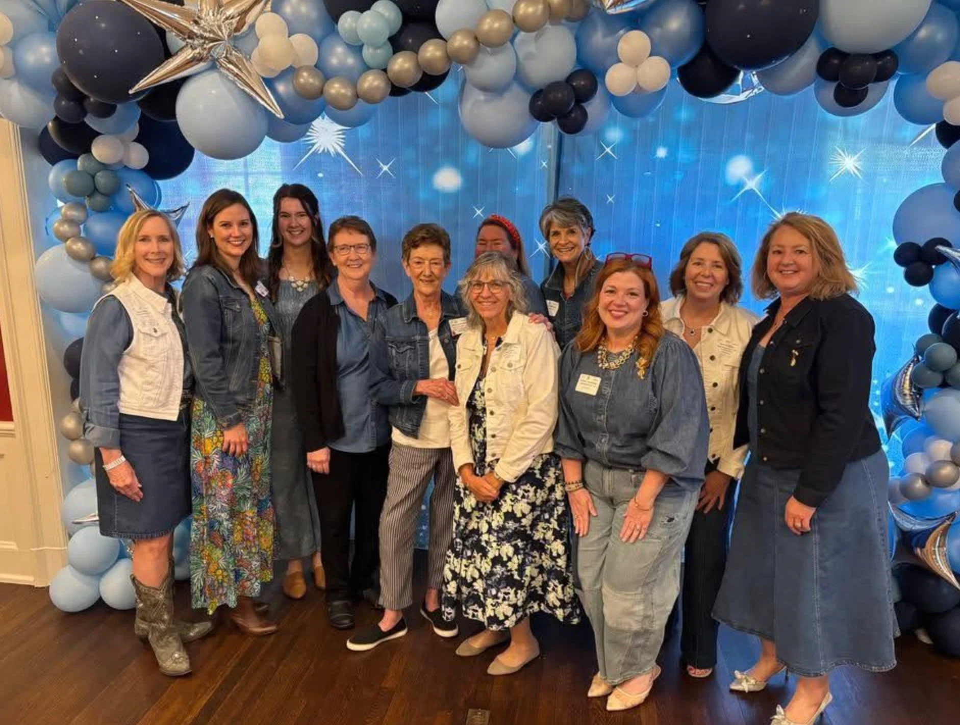 Diamonds and Denim was the theme for our spring fundraiser