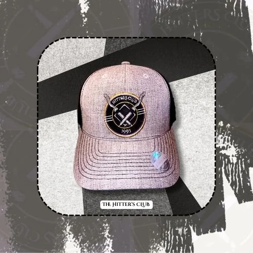 GREY NETTED SNAPBACK {TCH93V1}