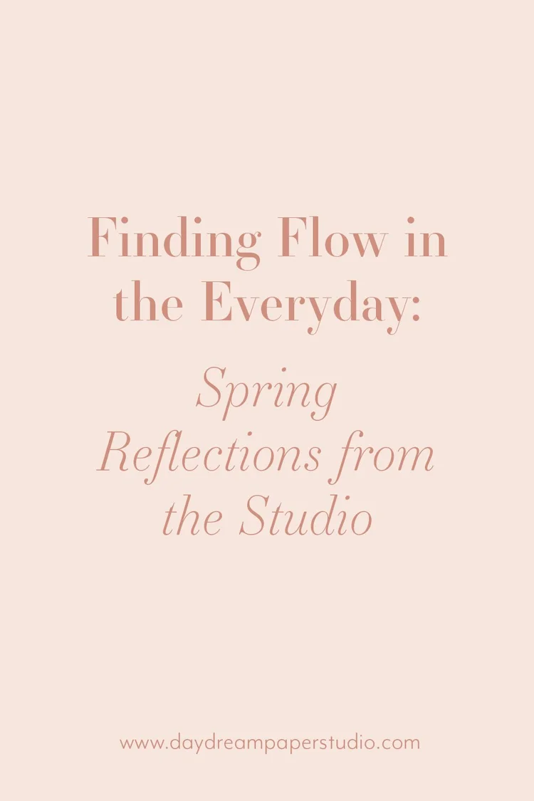 Spring Work Reflection Spring Watercolor Reflections: From Kitchen to Garden — Daydream Paper ...
