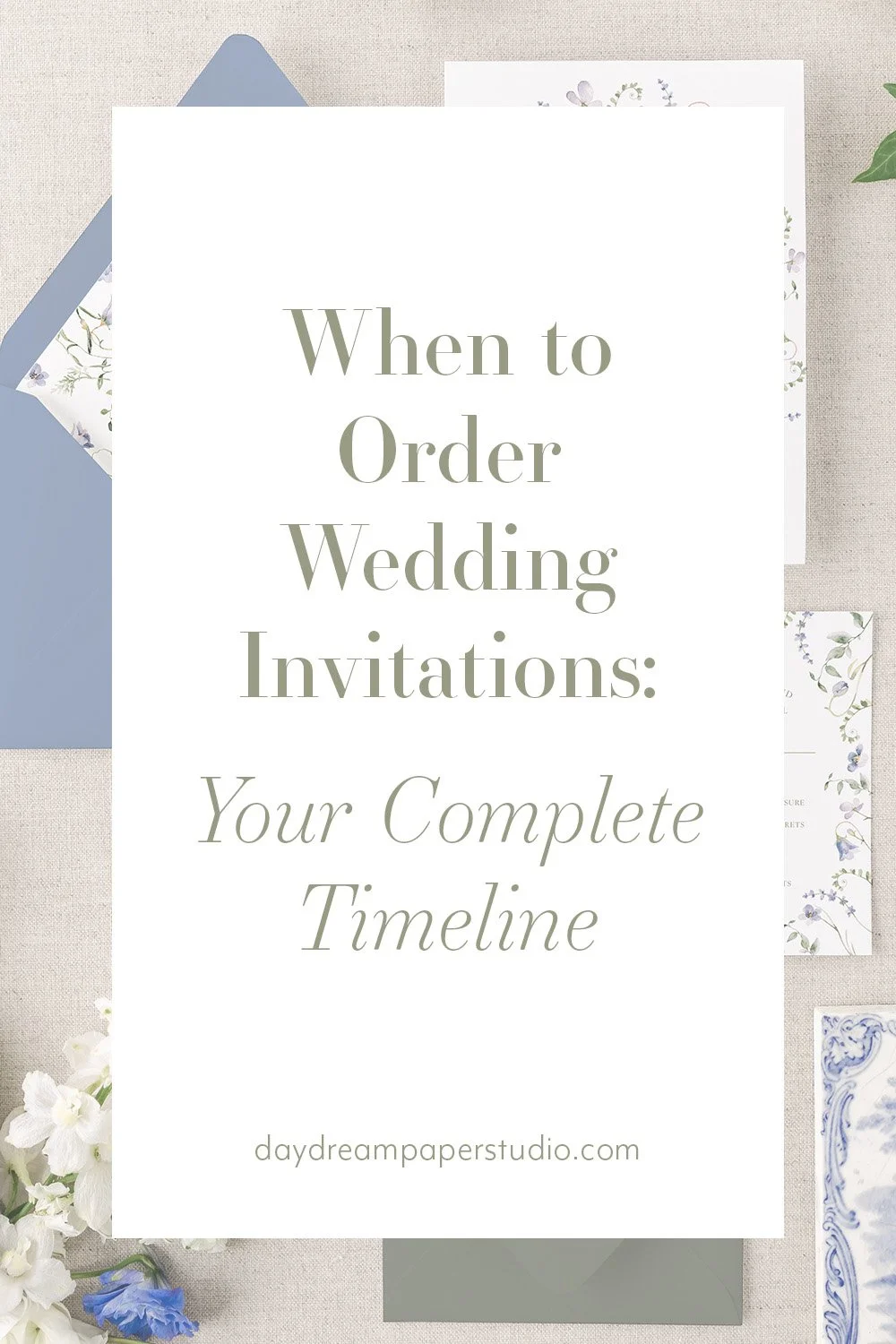 When to Order Wedding Invitations: Your Complete Timeline