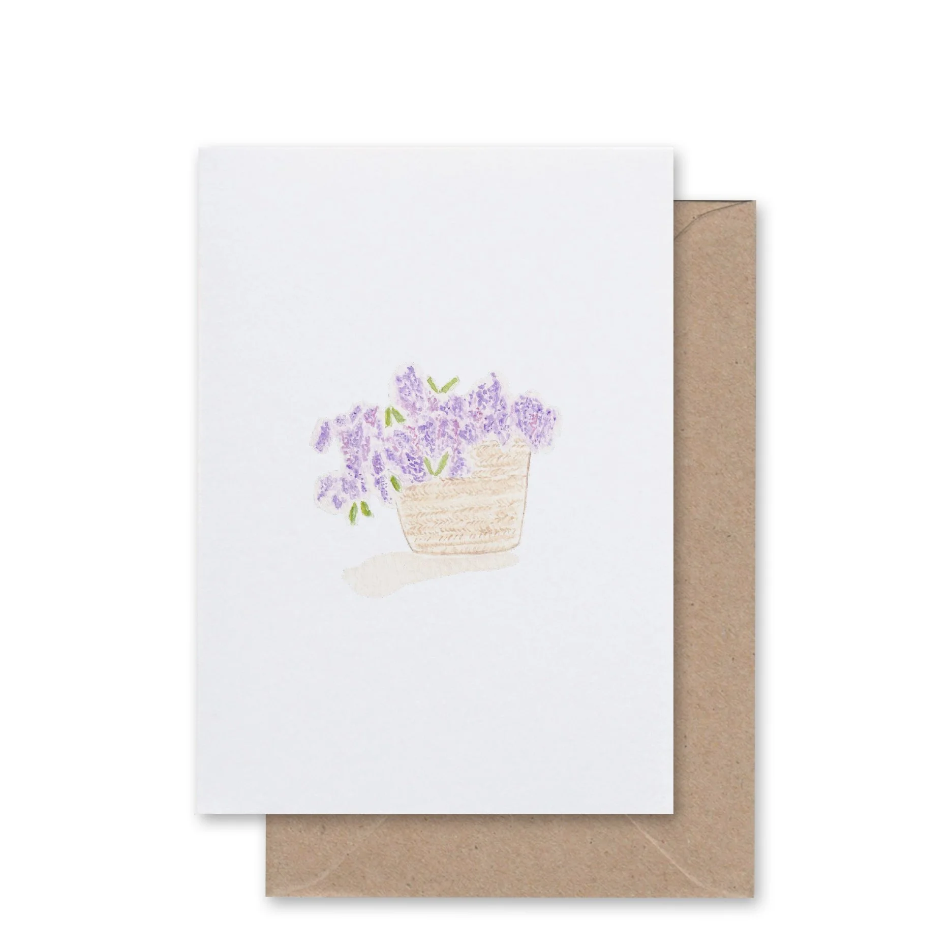 Lilacs in Market Bag