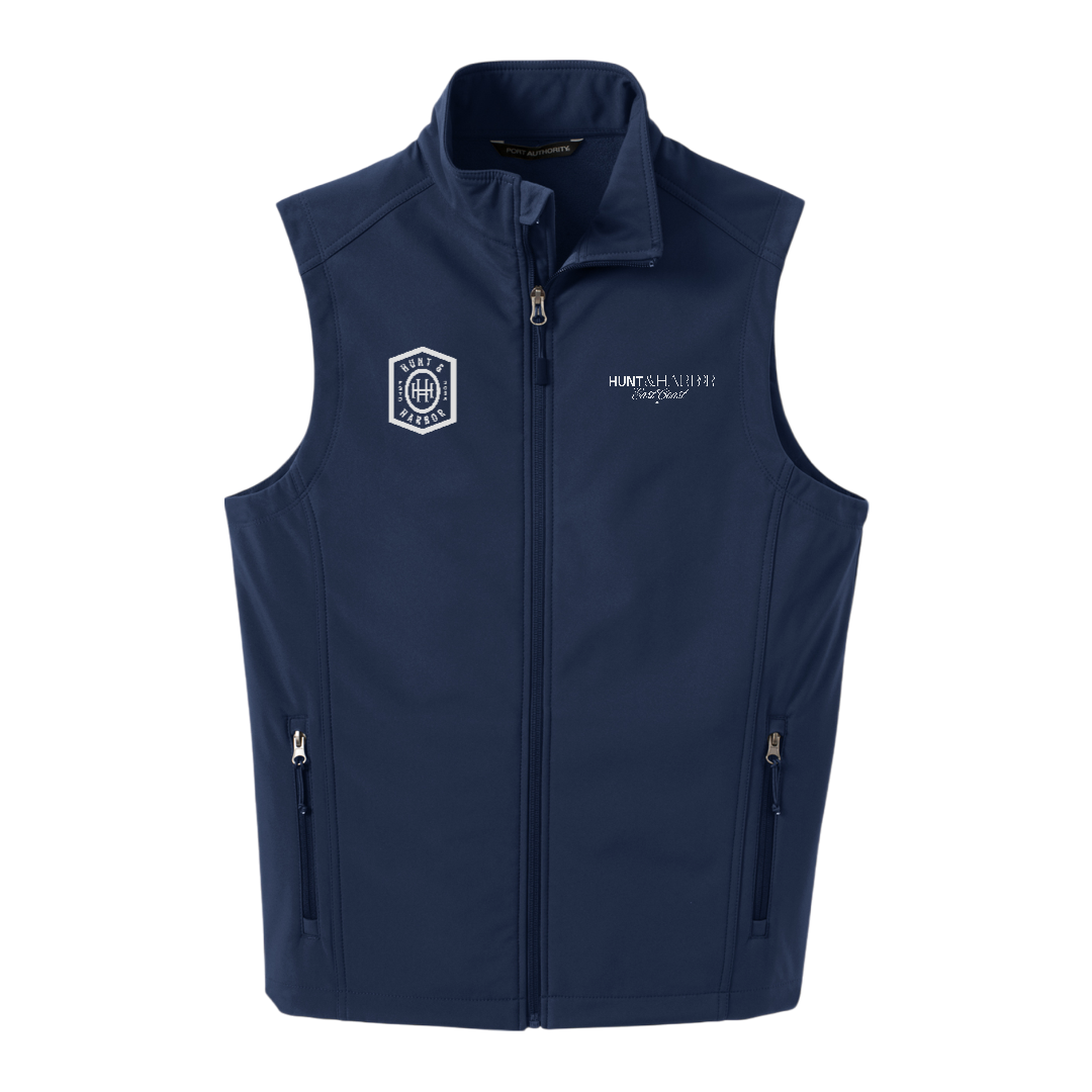 Badge Core Embroidered Soft Shell Vest