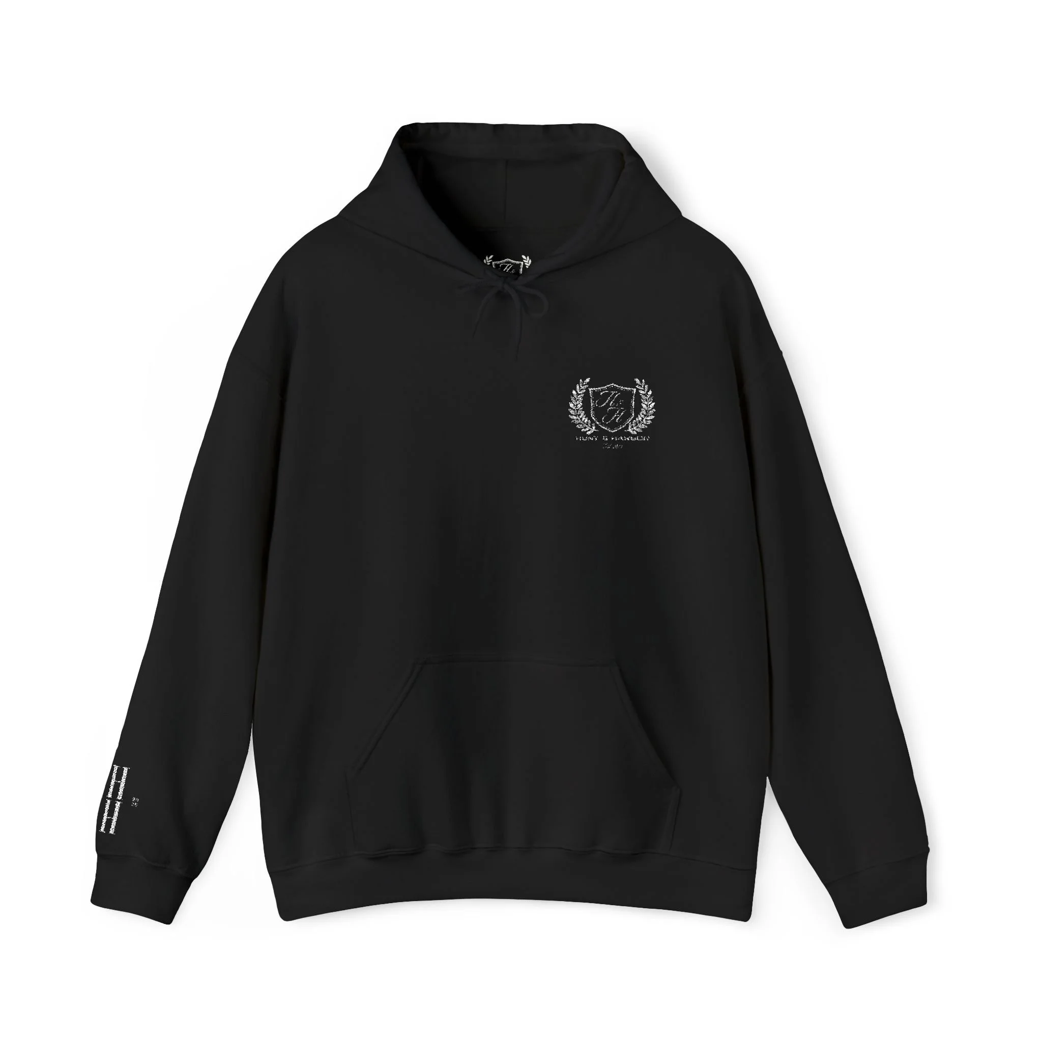 Embroidered Crest Hoodie