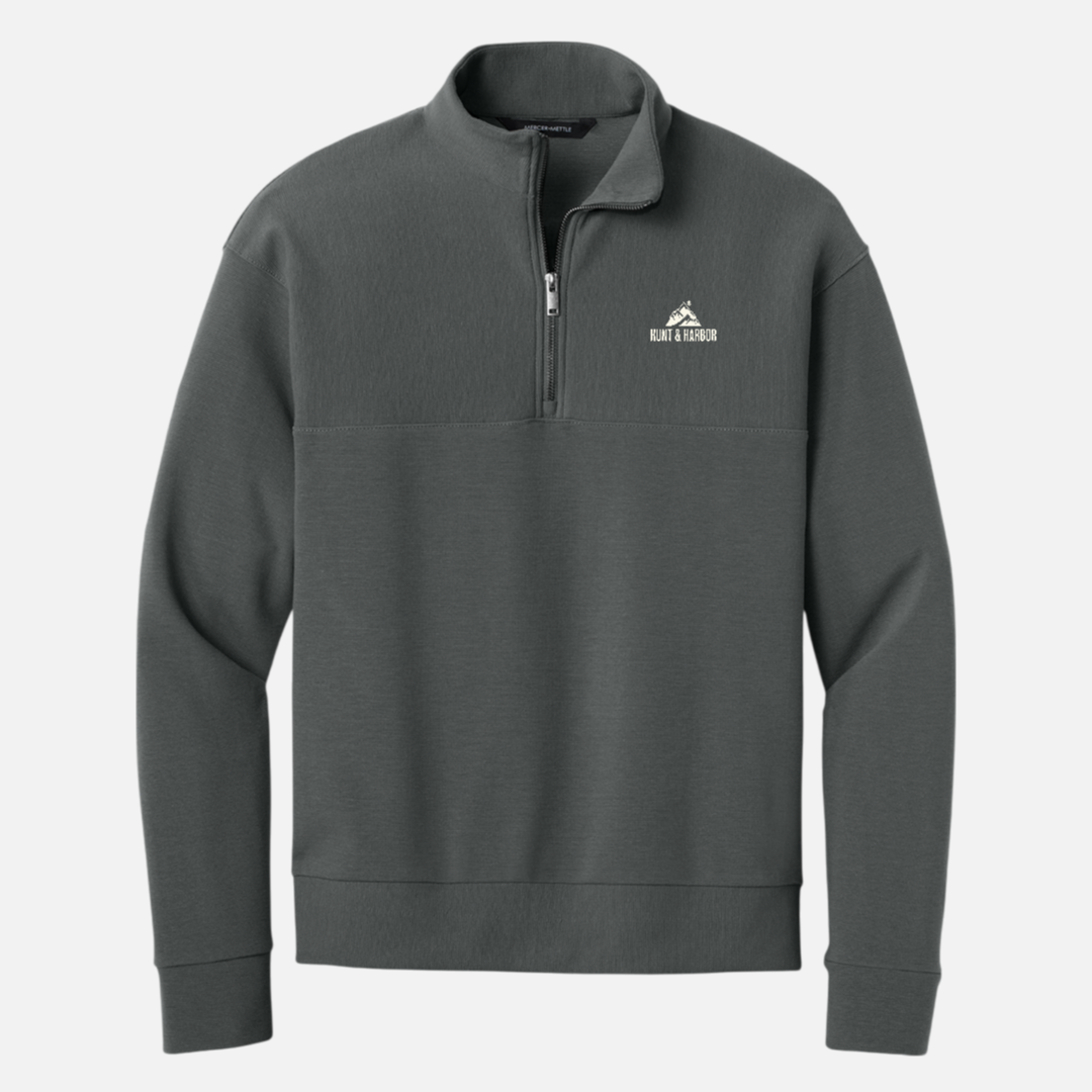 Alpine Embroidered Quarter-Zip