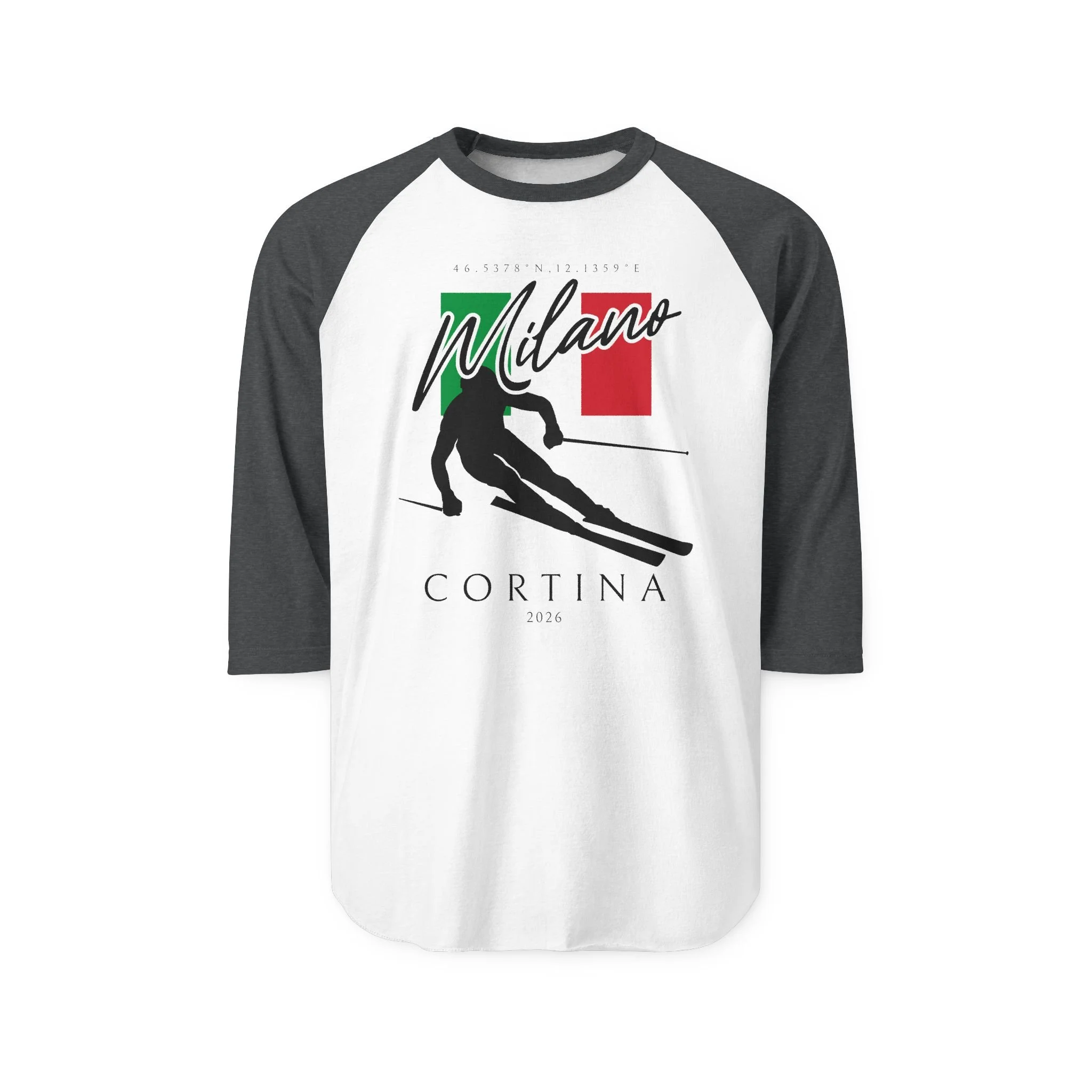 Cortina Milano Ski Raglan Tee