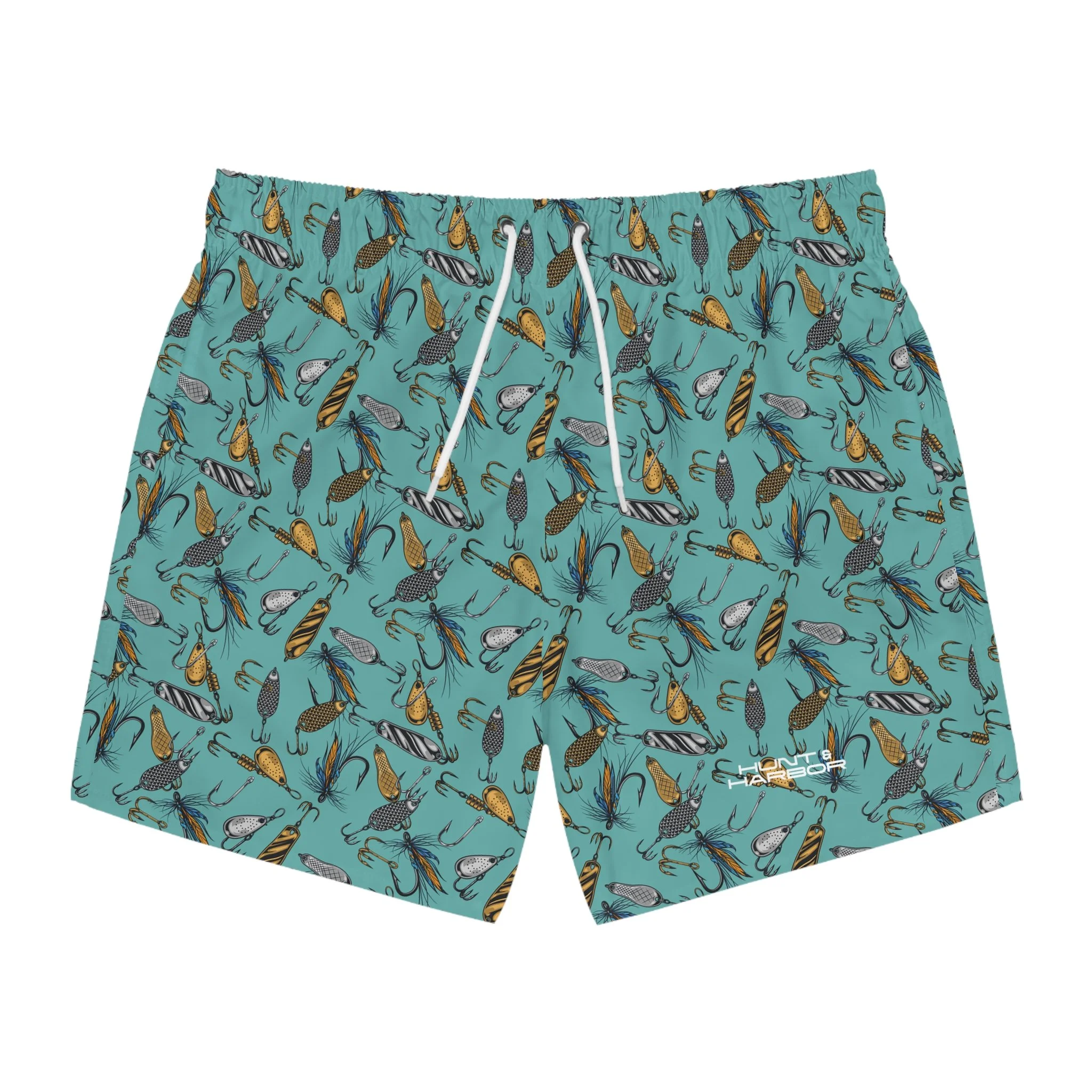 Fishing Lure Swim Trunks
