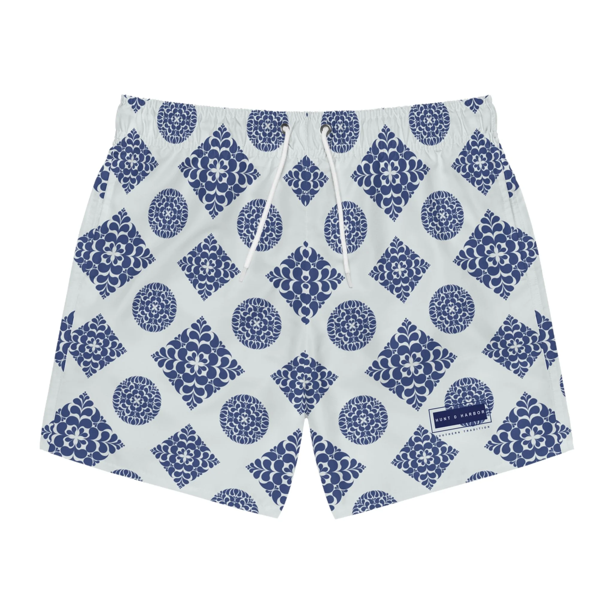Resort Ready Blue Motif Swimwear
