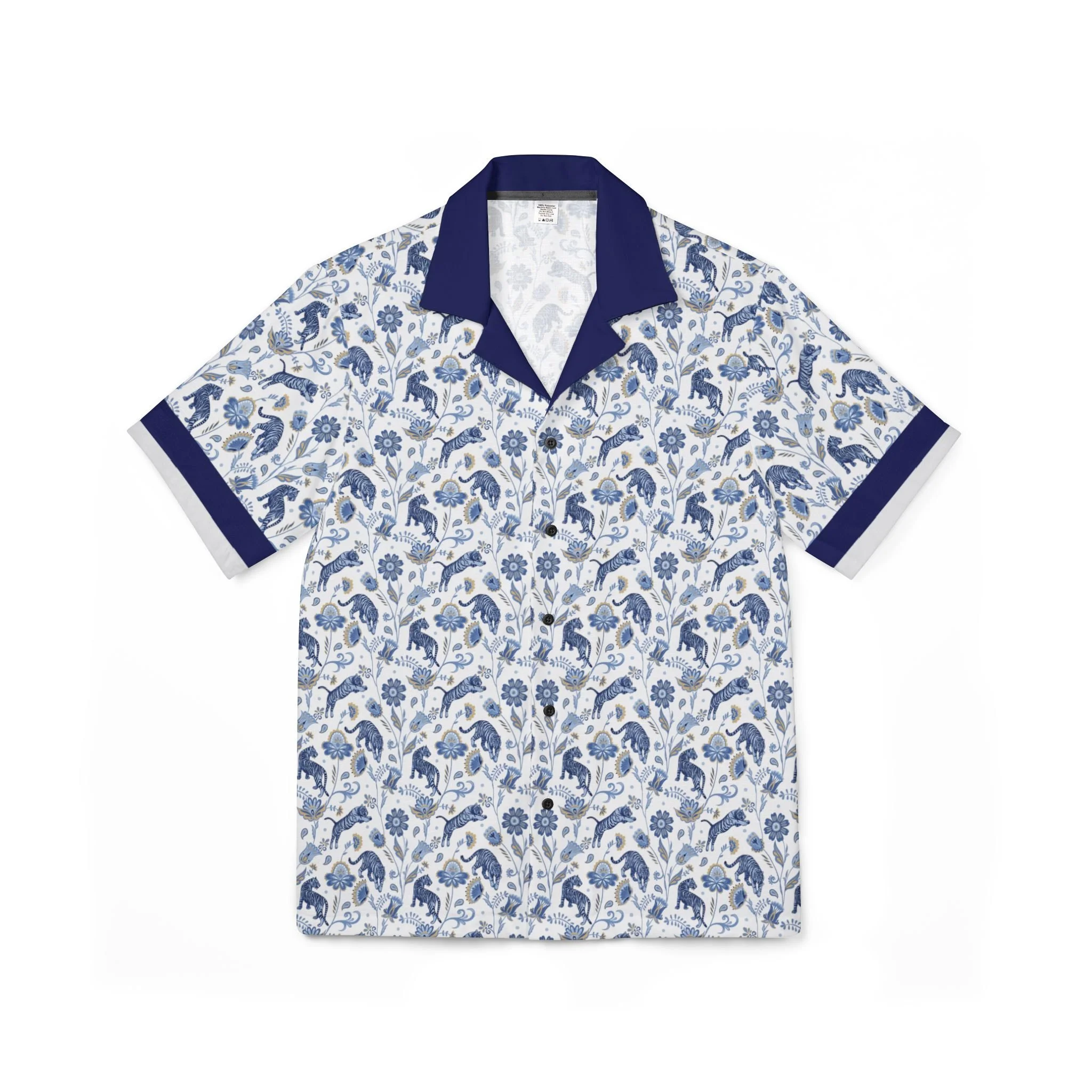Nordic Tiger Camp Collar Shirt
