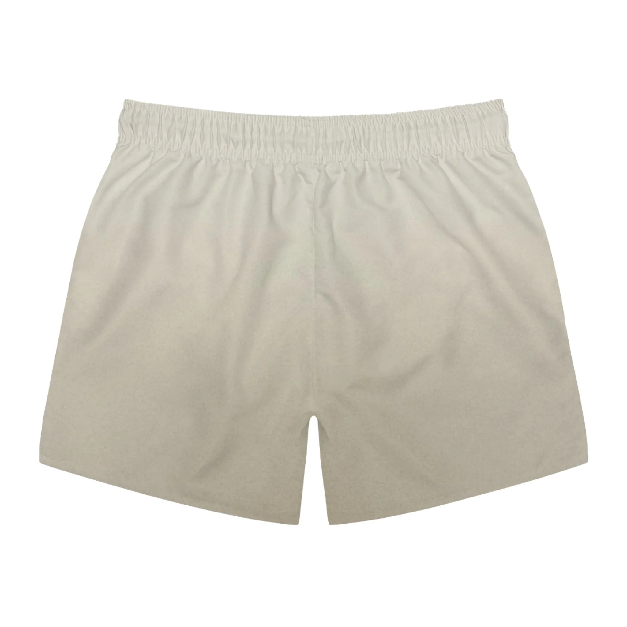 Hunt and Harbor Sandbar Ombré Swim Trunks - Men's Minimalist Neutral Swim Shorts in Sand and Bone