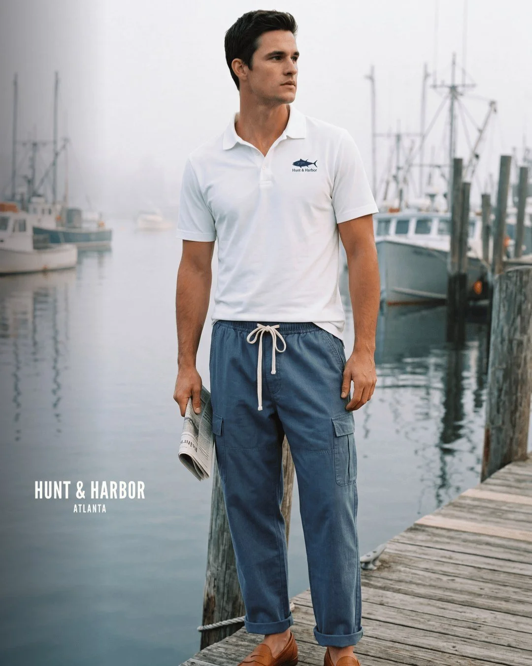 Not flashy, just right. Clothes for the guy who wants a low-key style that carries him from first light on the water to last call at the dock.

What&rsquo;s your go-to look when the tide rolls in? Drop your favorite below.

Check our links in bio or 