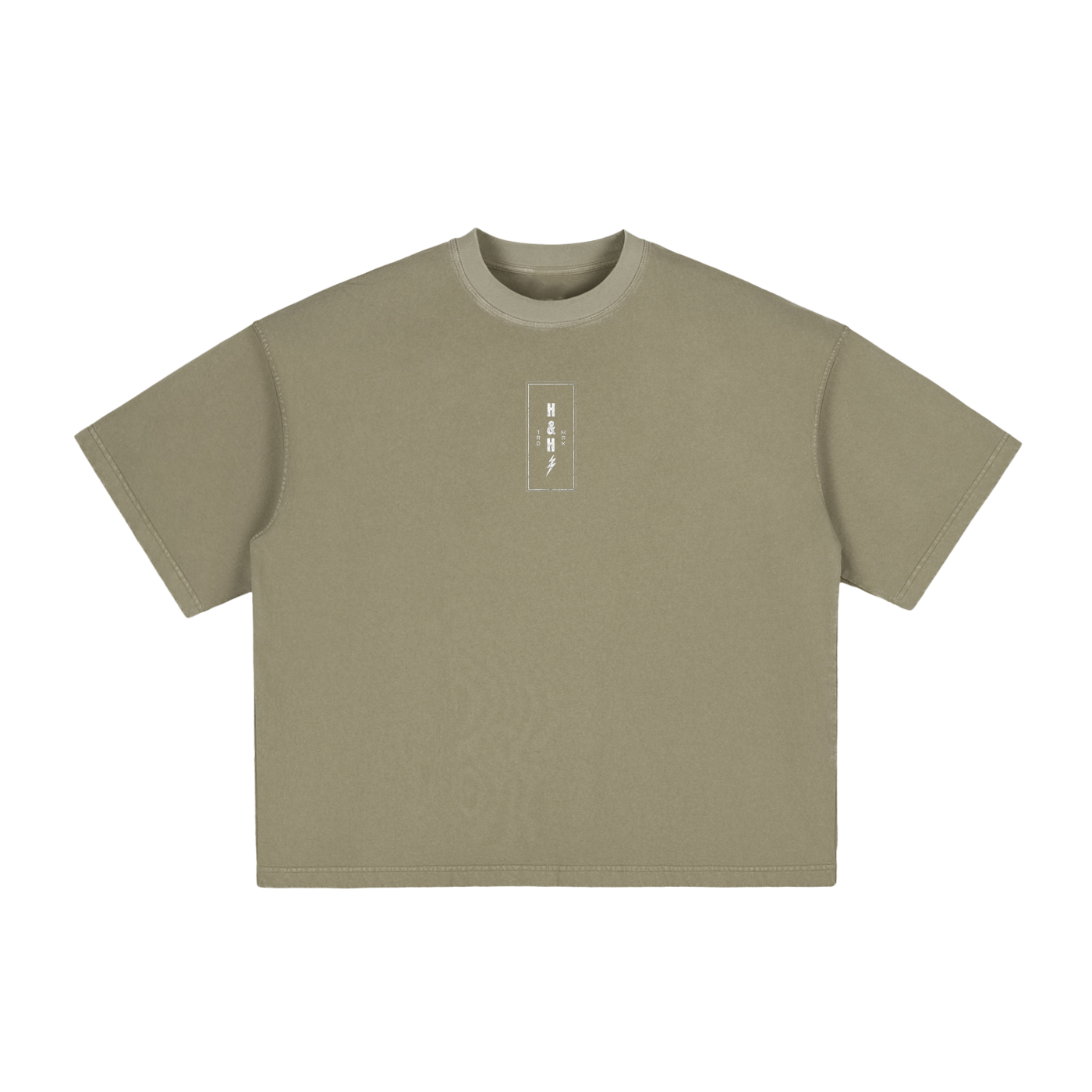 Bolt Vintage Washed Boxy Crop Tee