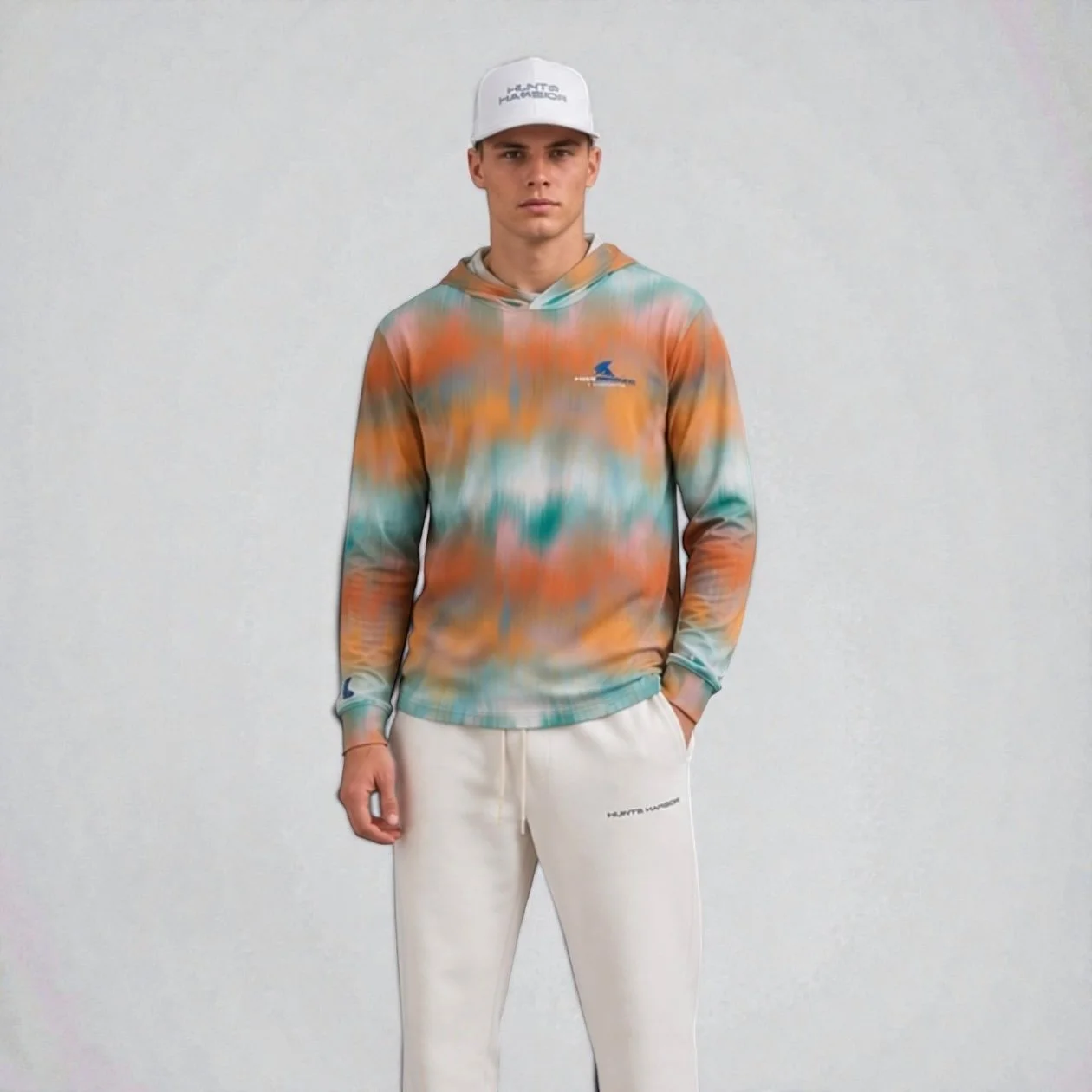 Terra Cotta Ombre Performance Hoodie
