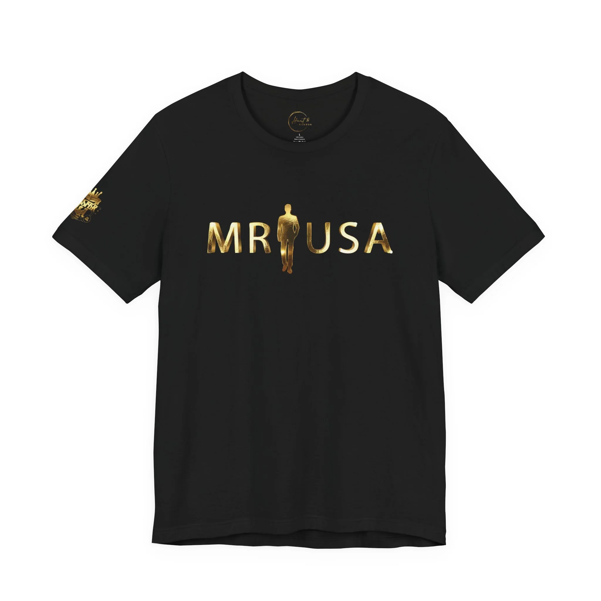 Hunt & Harbor x Mister USA Gold Logo T-Shirt (Opening Number Tee)