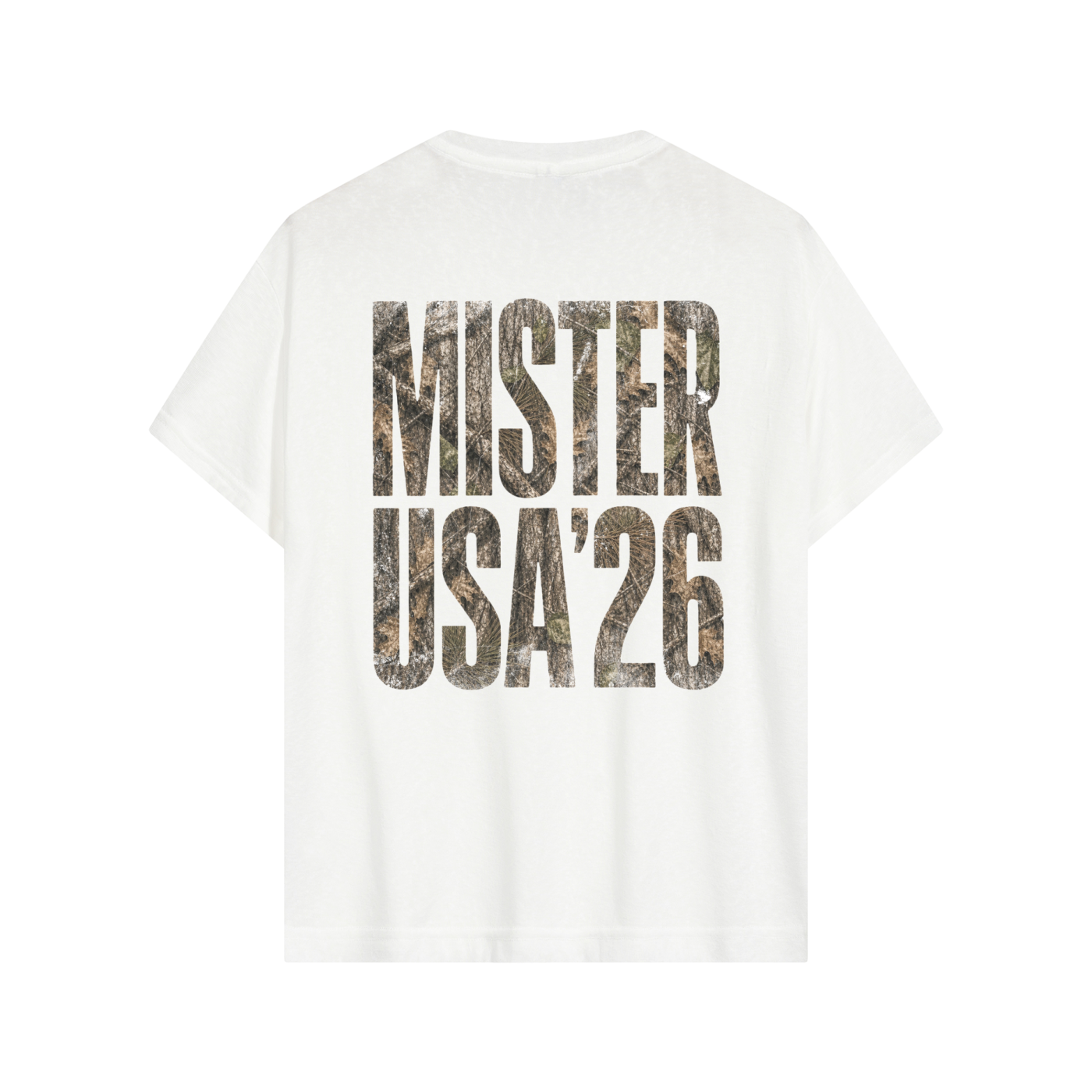 Hunt & Harbor x Mister USA Camo Slub Boxy Tee