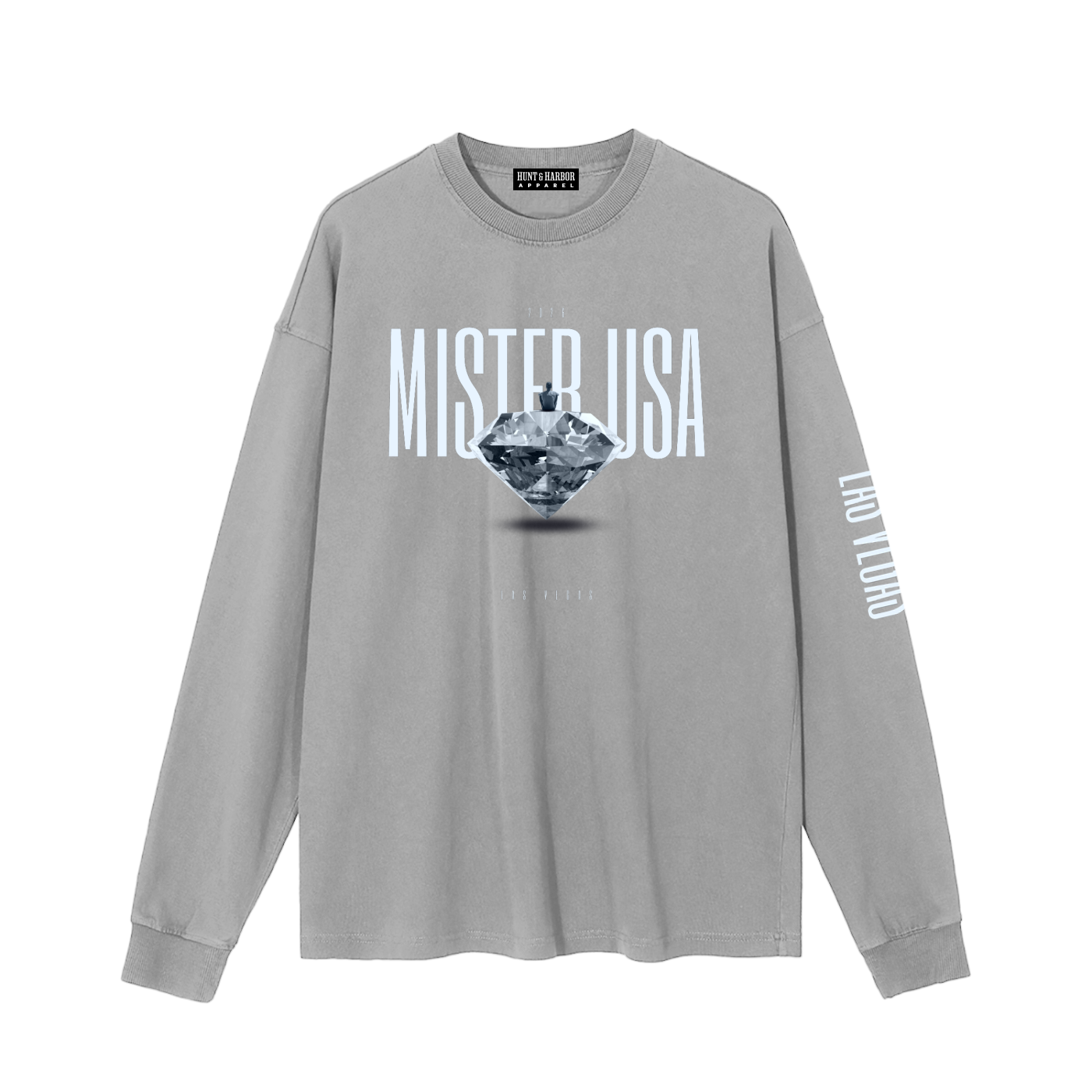 Hunt & Harbor x Mister USA Vintage Washed Long Sleeve T-Shirt