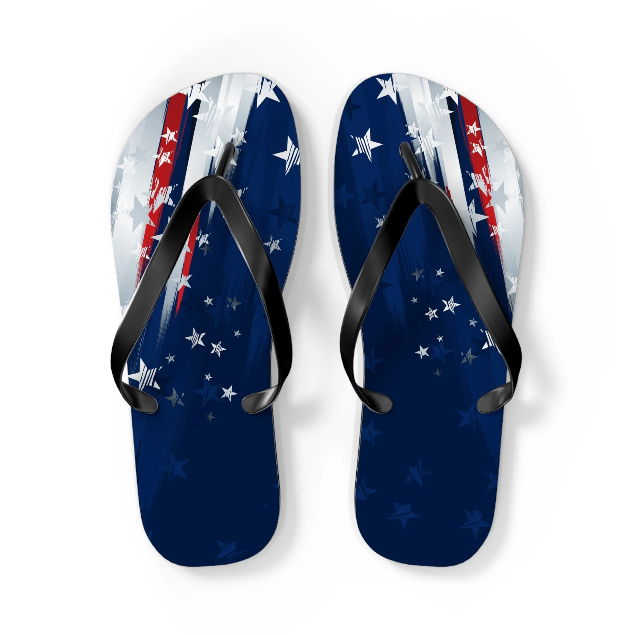 Hunt & Harbor x Mister USA Patriotic Flip Flops
