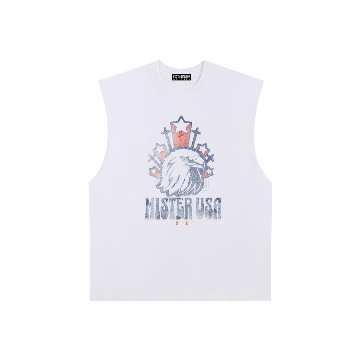 Hunt & Harbor x Mister USA Raw Edge Muscle Tank