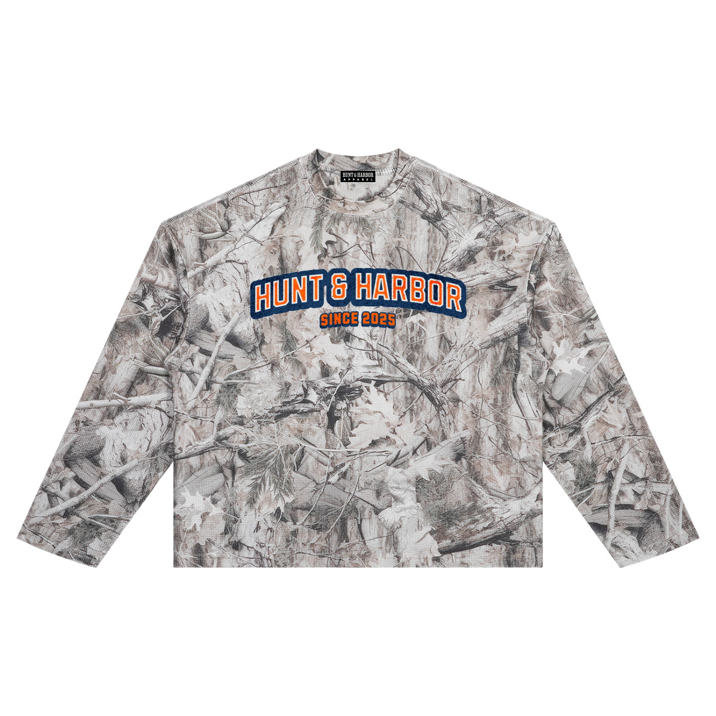 Tree Camo Waffle T-Shirt