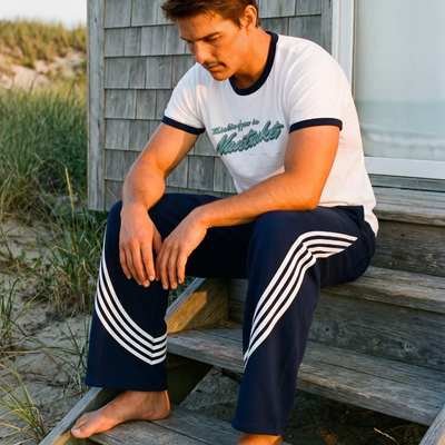 Wishing You Were in Nantucket Ringer Tee