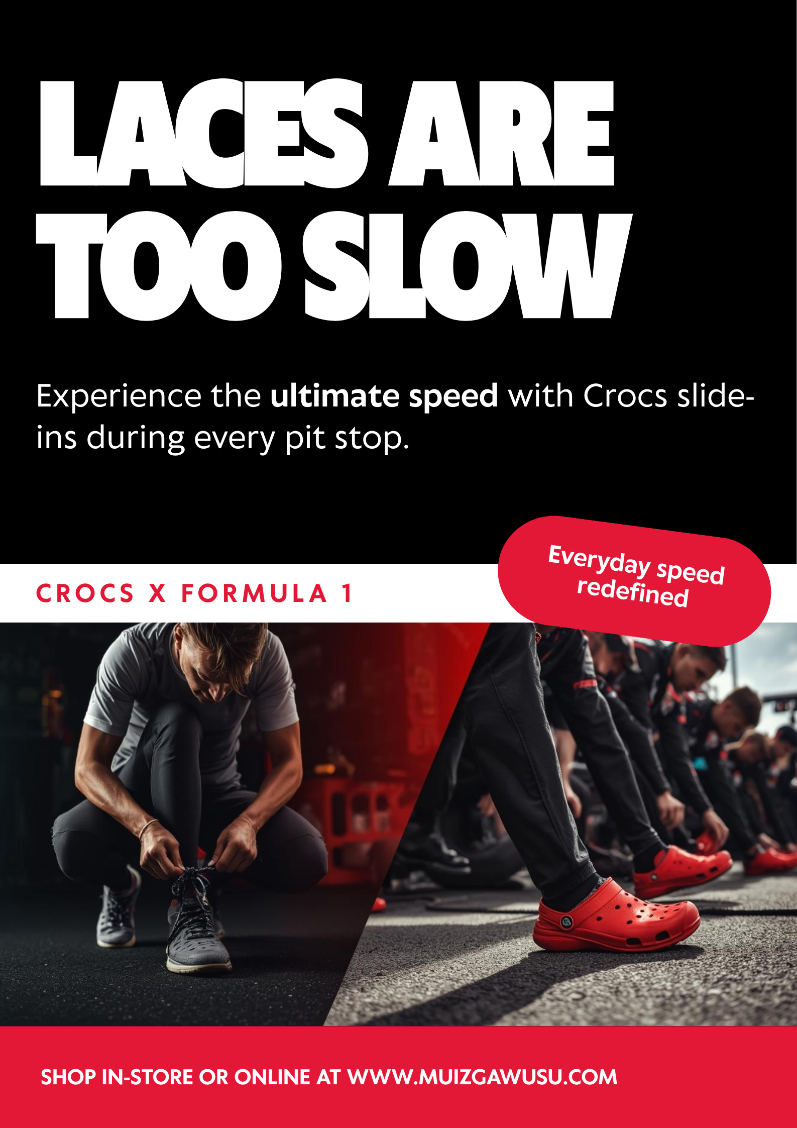 Poster - Laces Are Too Slow-2.png