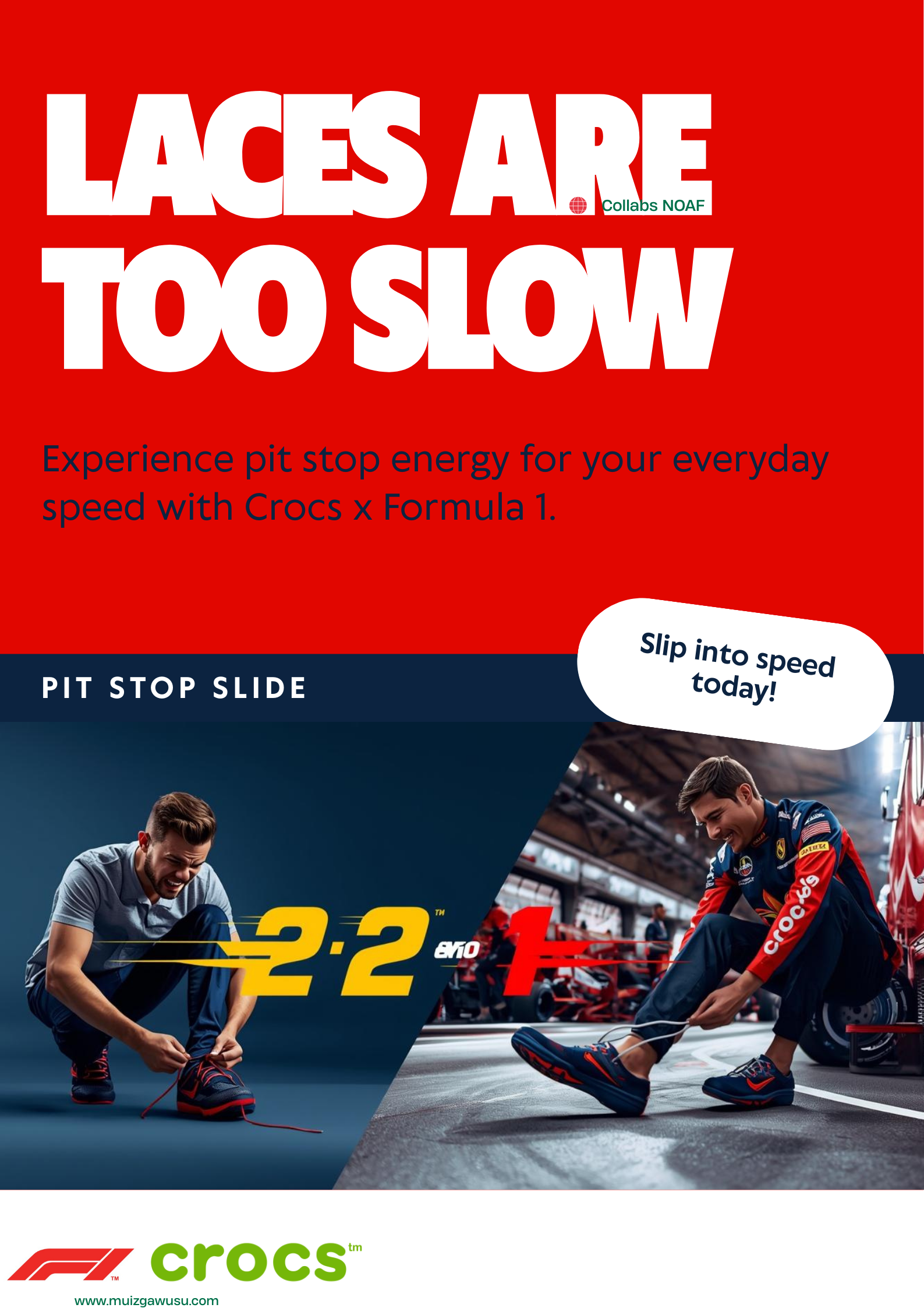 Poster - Laces Are Too Slow.png