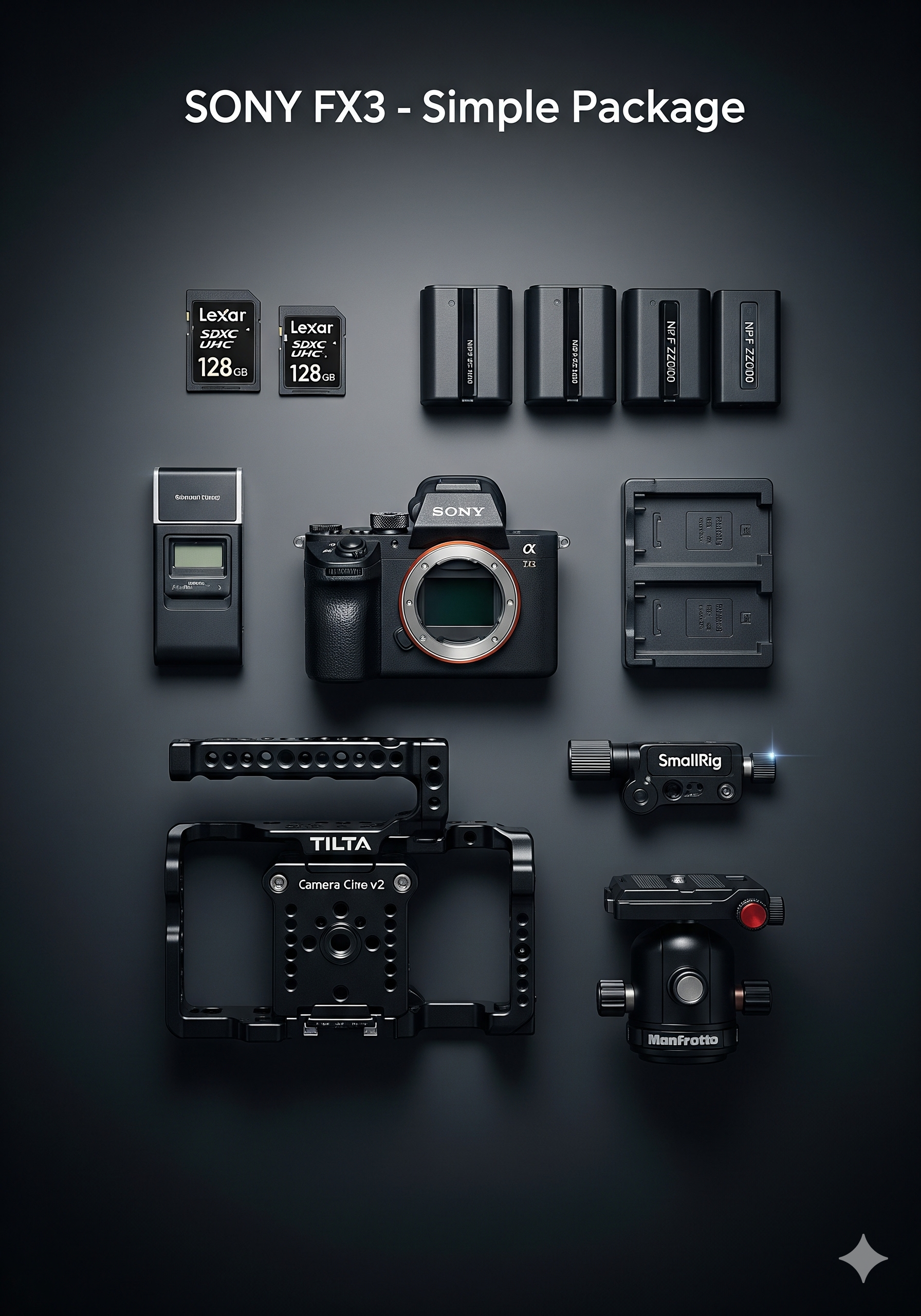 SONY FX 3 (SIMPLE PACKAGE)